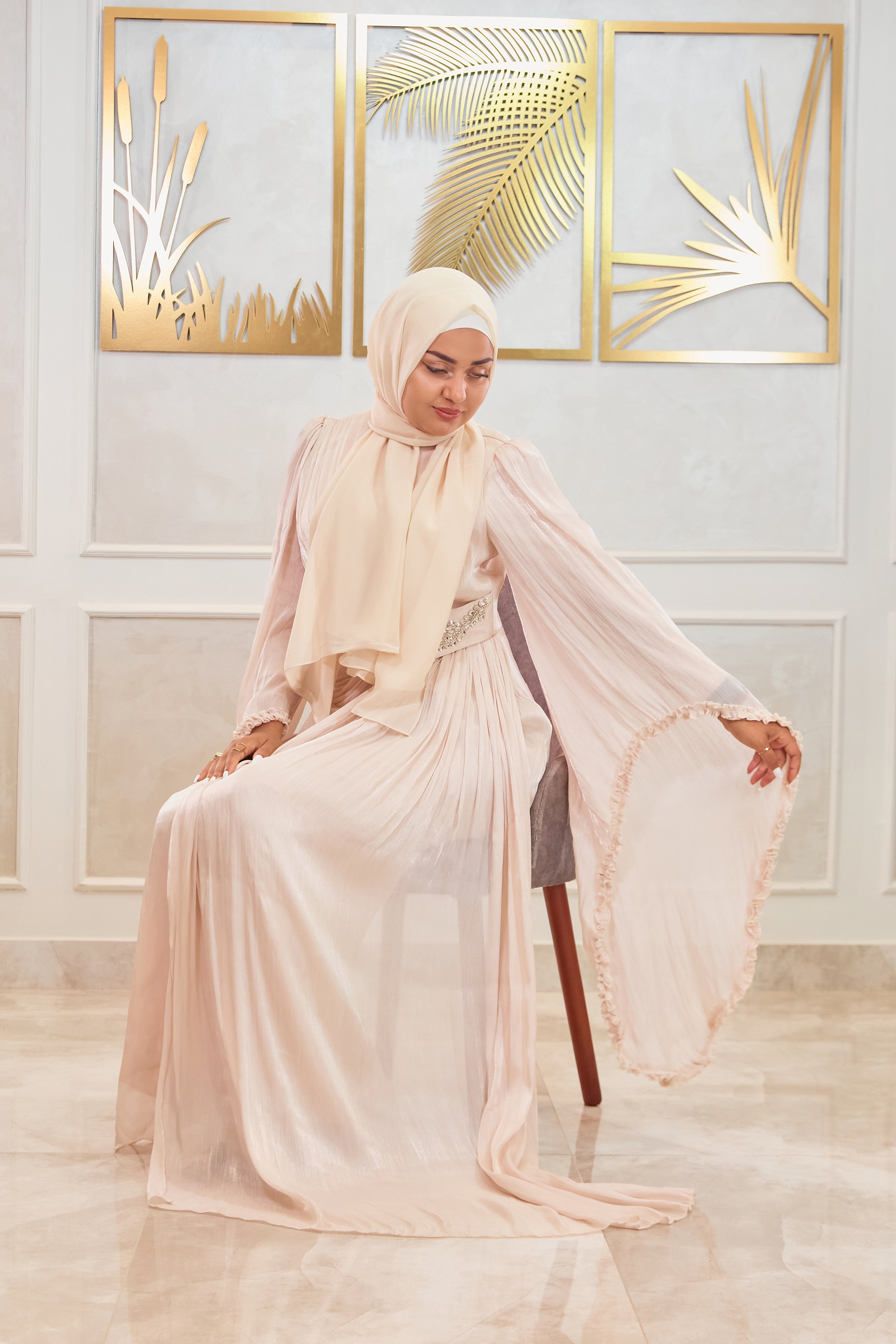 Abiha Organza Dress