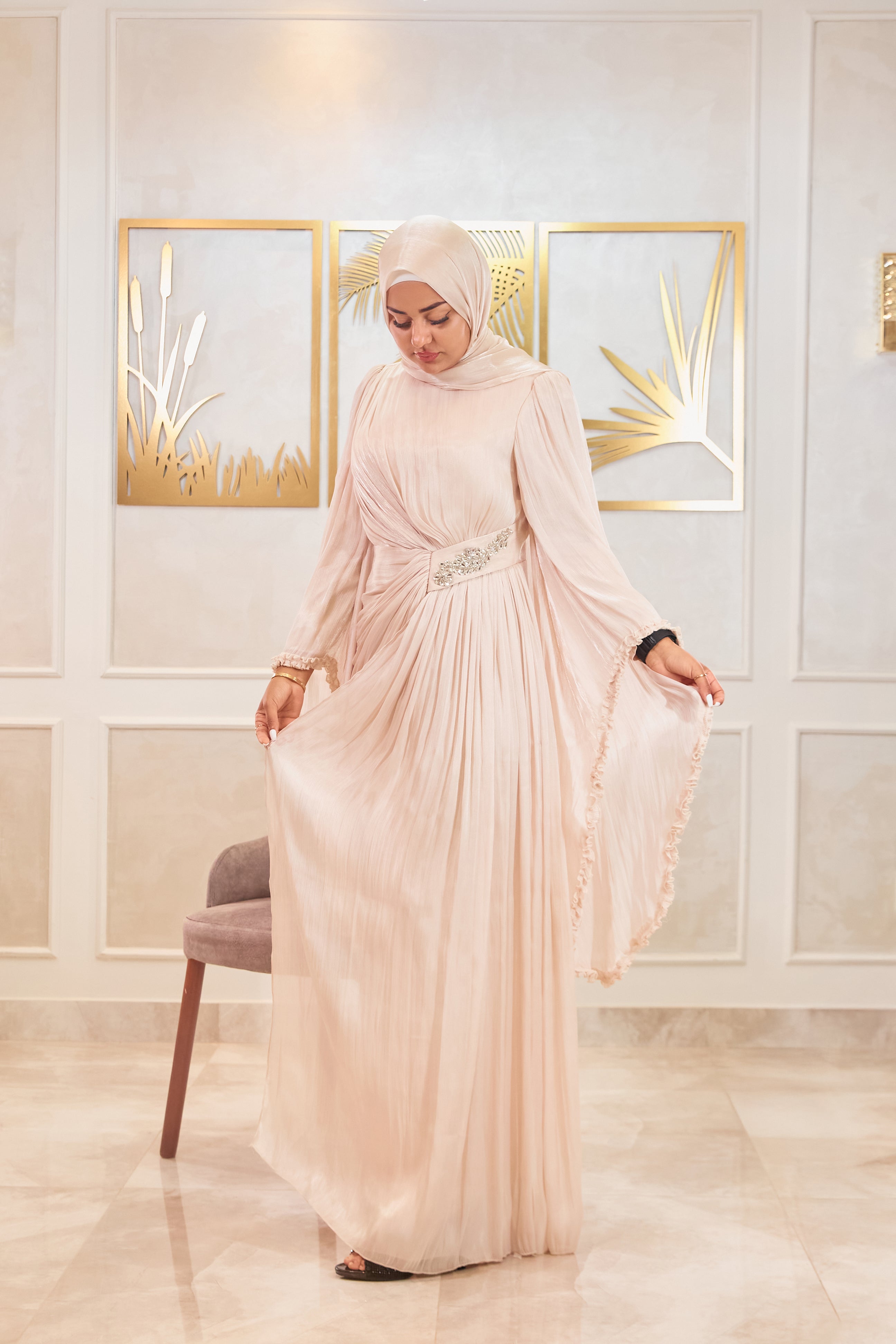 Abiha Organza Dress