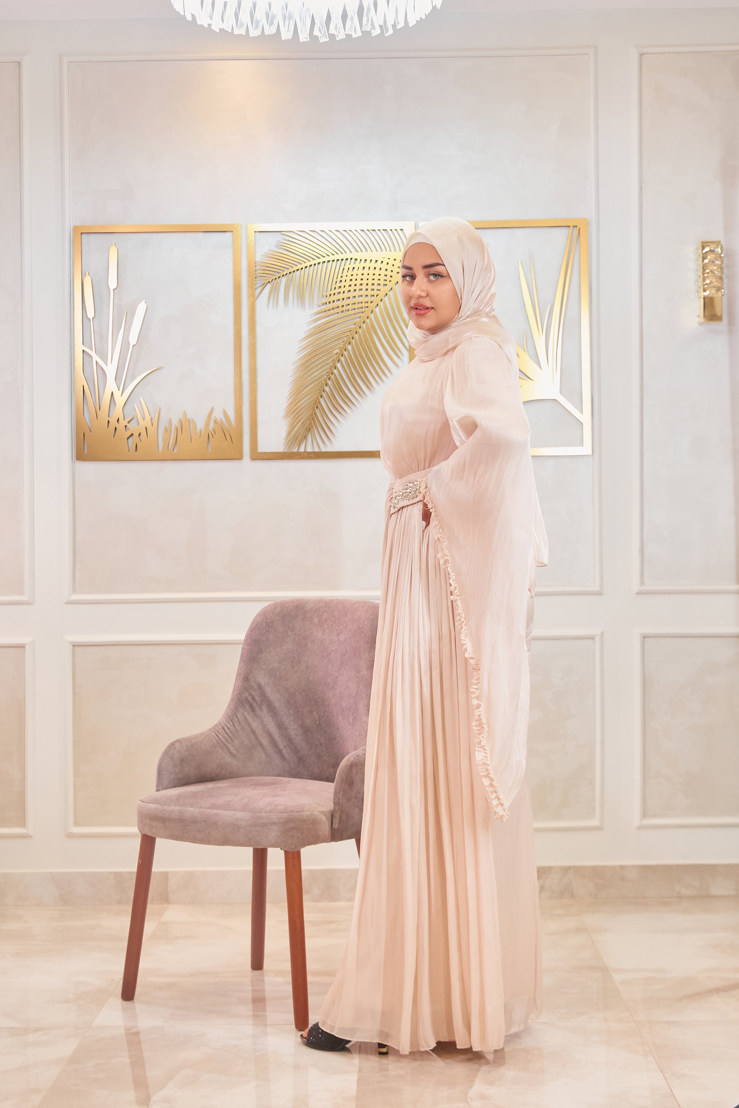 Abiha Organza Dress