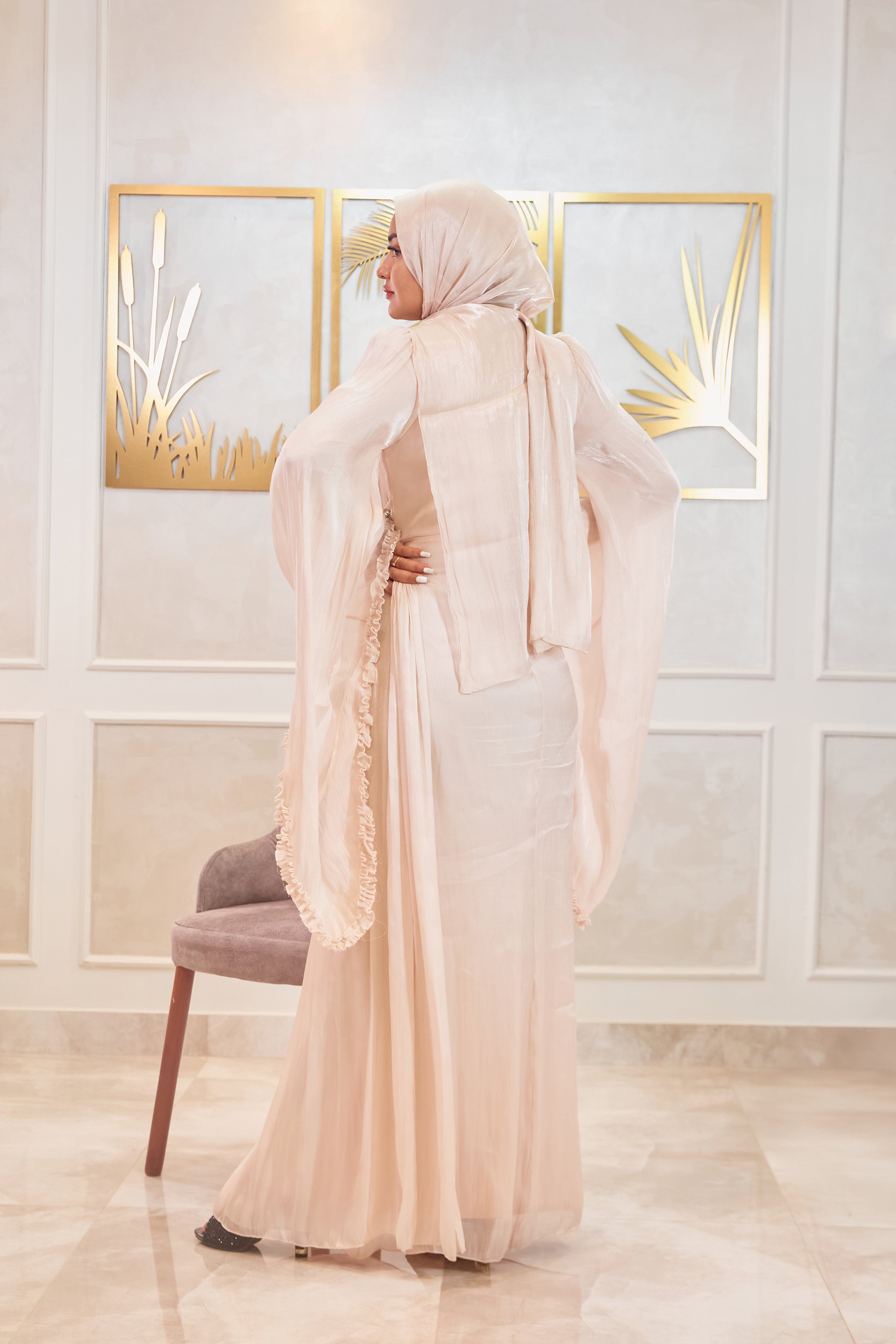 Abiha Organza Dress