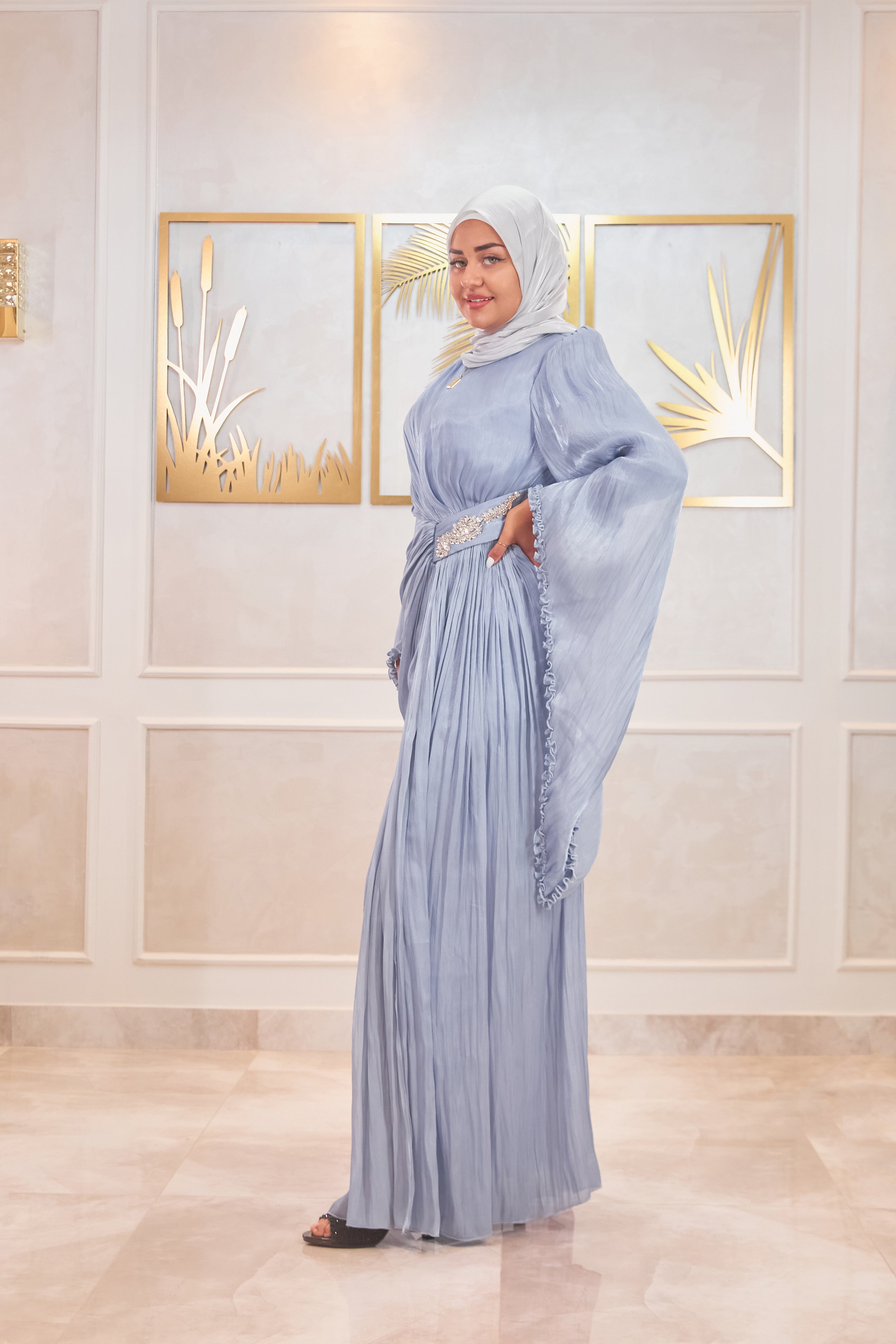 Abiha Organza Dress