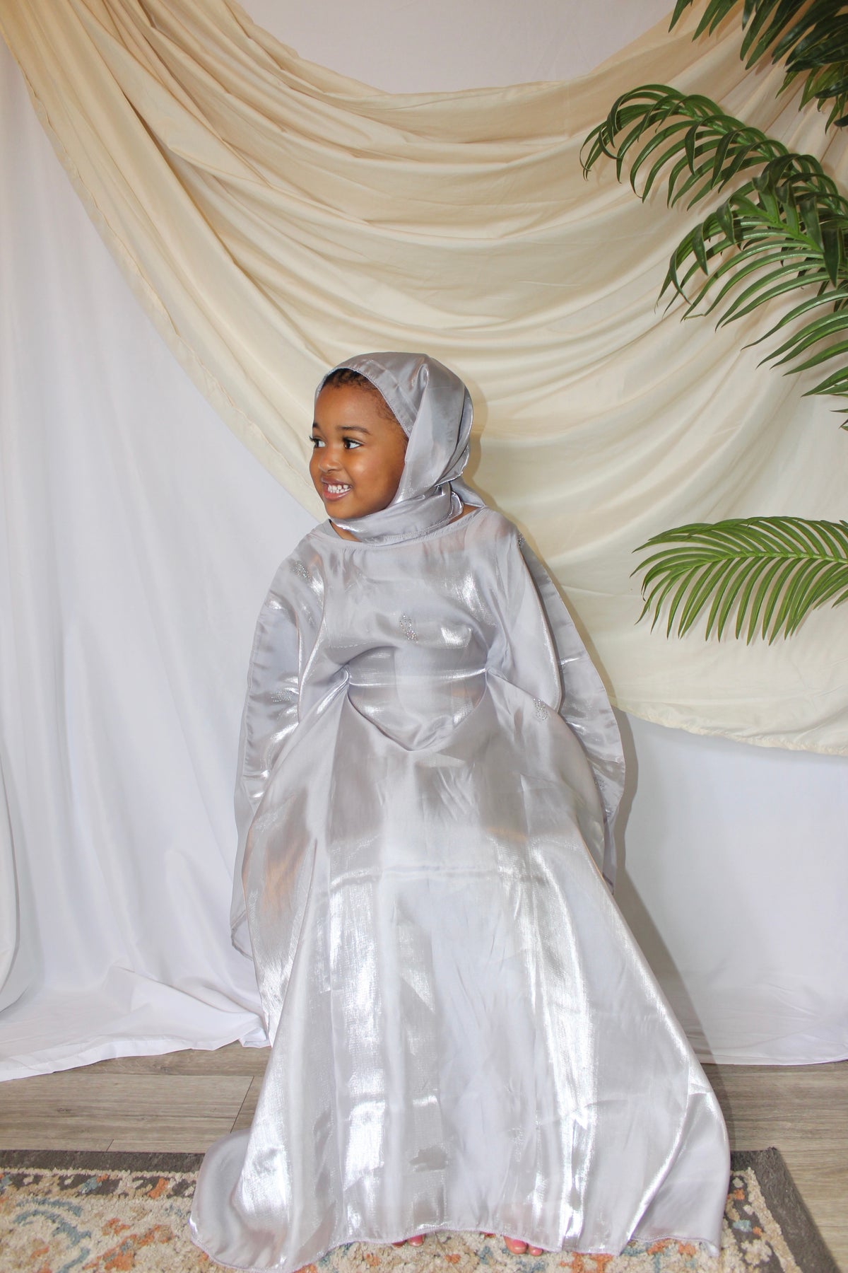 Ayrah Kids formal Farasha abaya for Eid celebrations