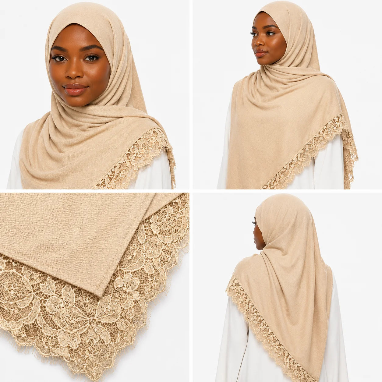 Laced Modal Hijab