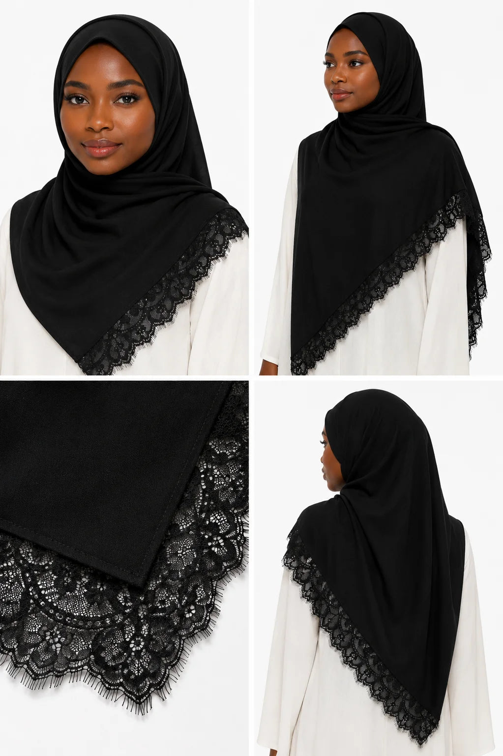 Laced Modal Hijab