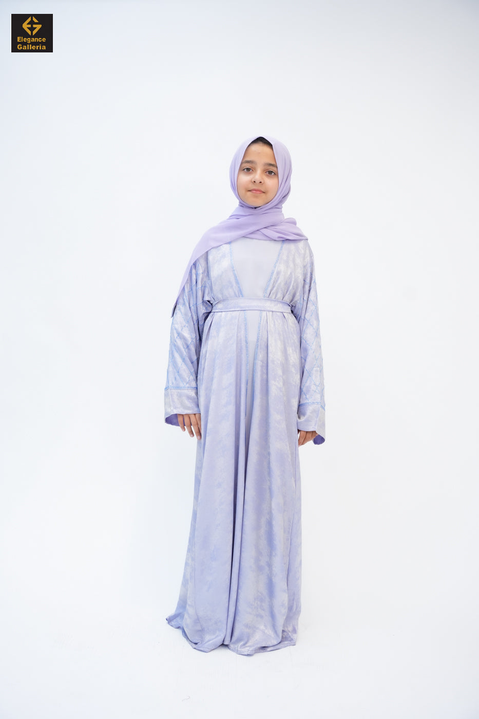 Hyran Mother Daughter 4-Piece Embellished Abaya Set
