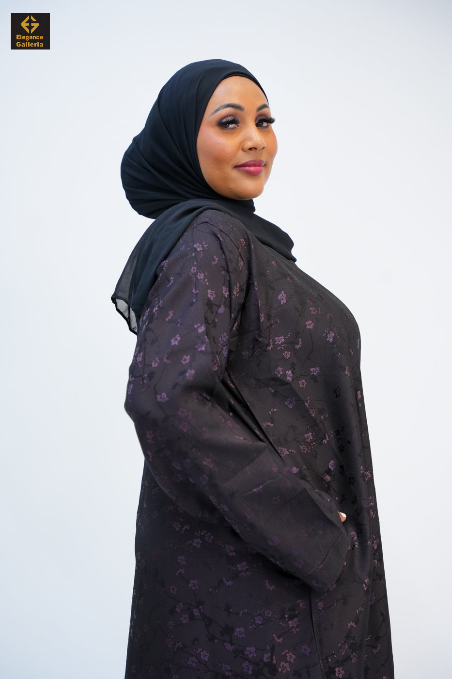 Textured Open Abaya(COAT ONLY)