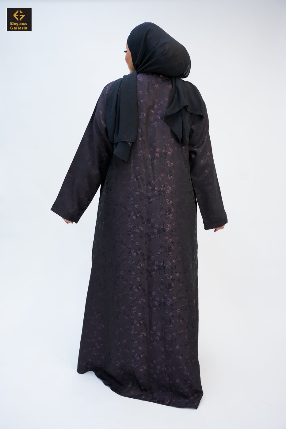 Textured Open Abaya(COAT ONLY)