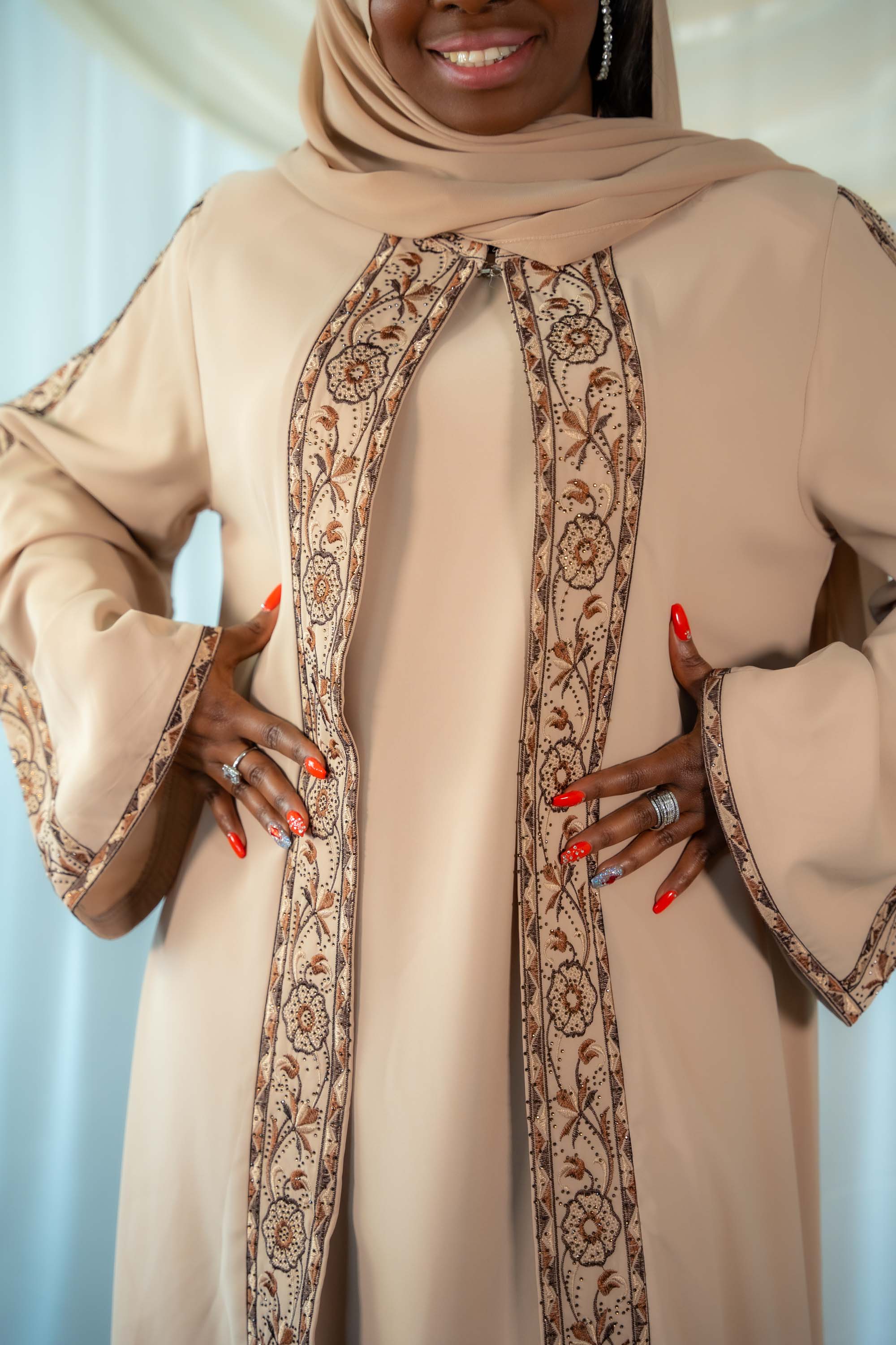 Shanaya Palestine design Abaya