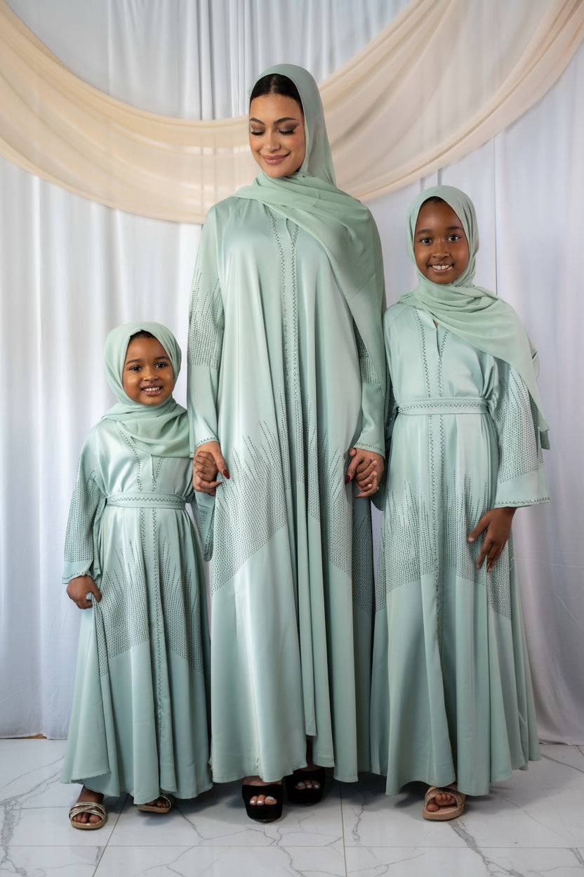 Sayara Mother & Daughter Abaya Set