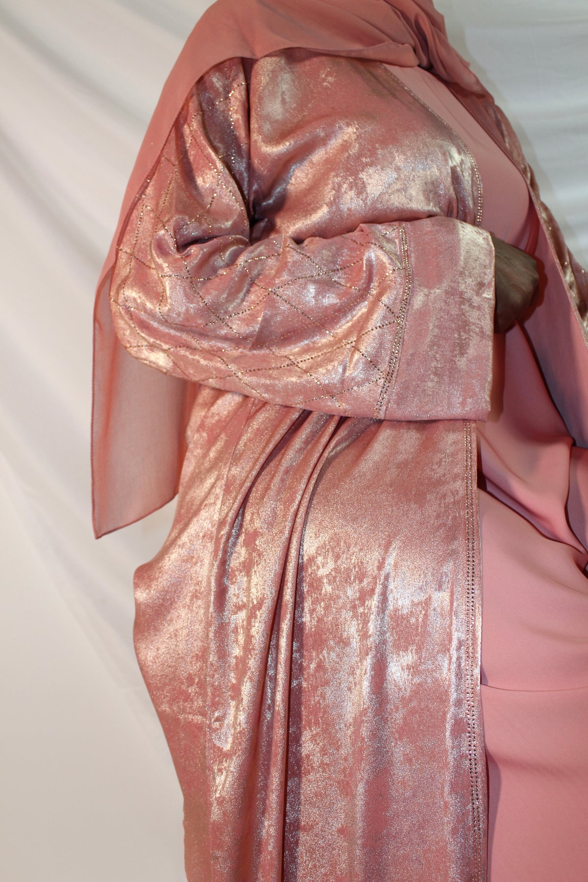 Hyran Luxury Abaya Set With Coat
