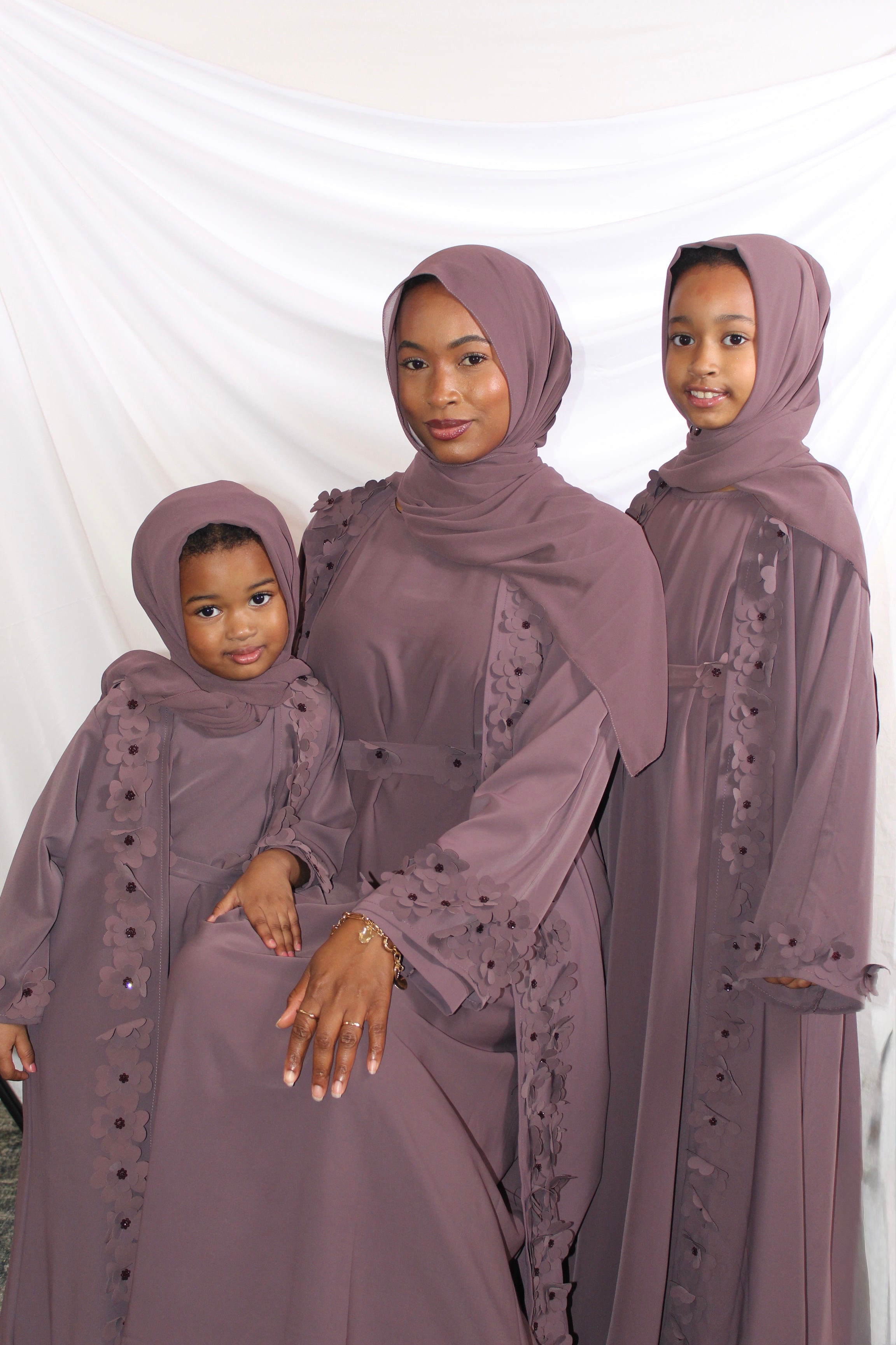 Kareema Mother And Daughter Abaya Set