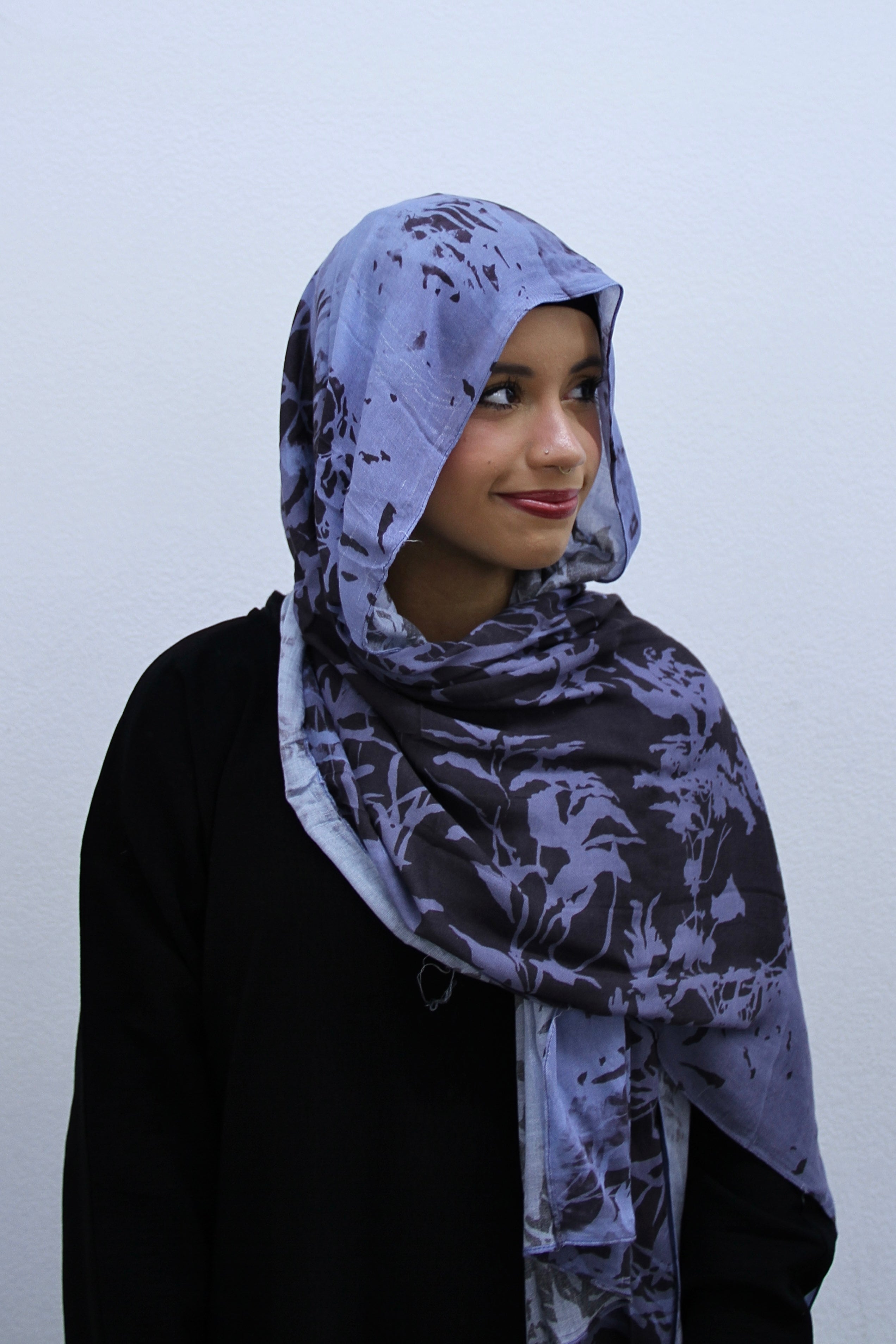 Golden Sand Marble Modal Hijab