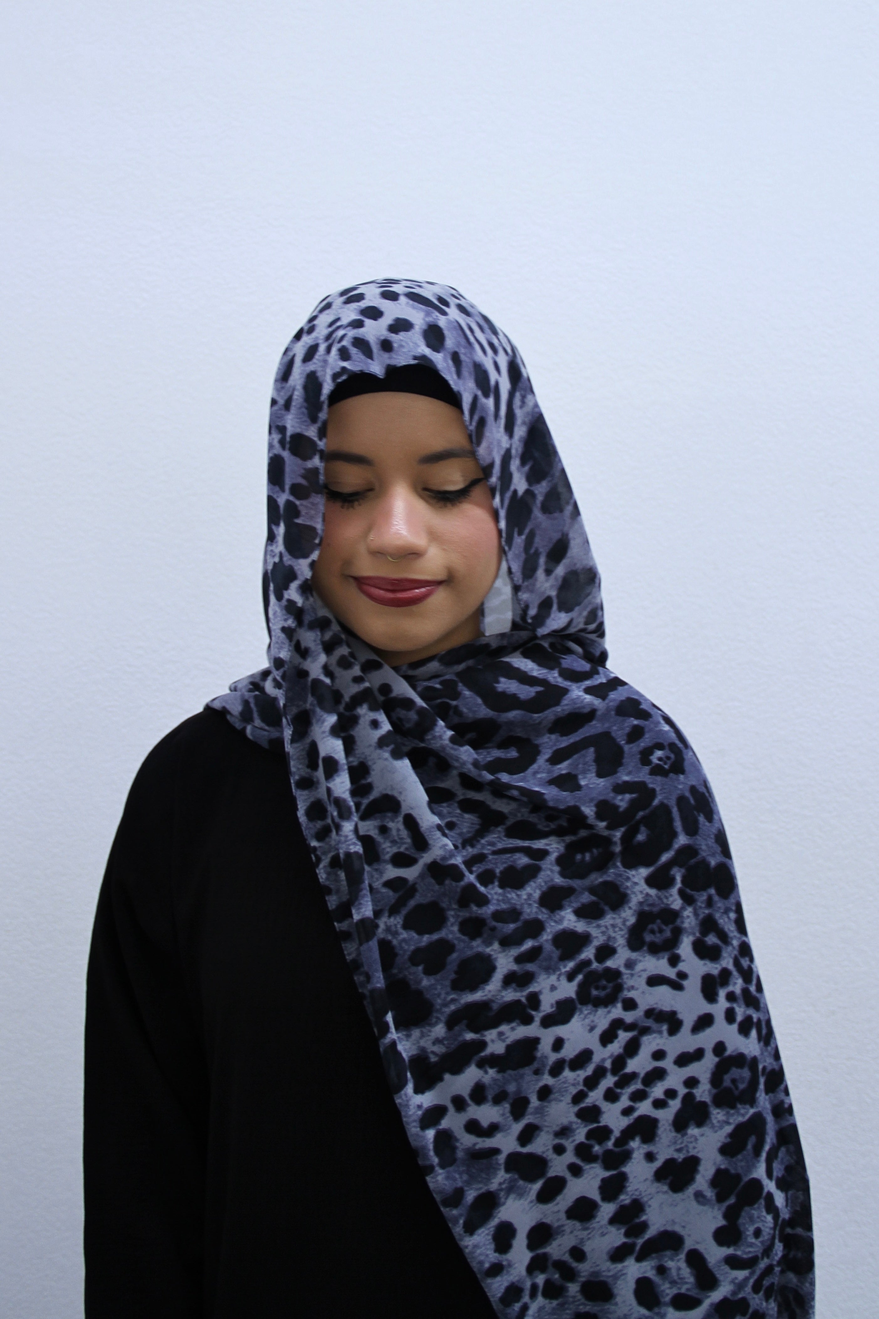 Leopard Print Hijab
