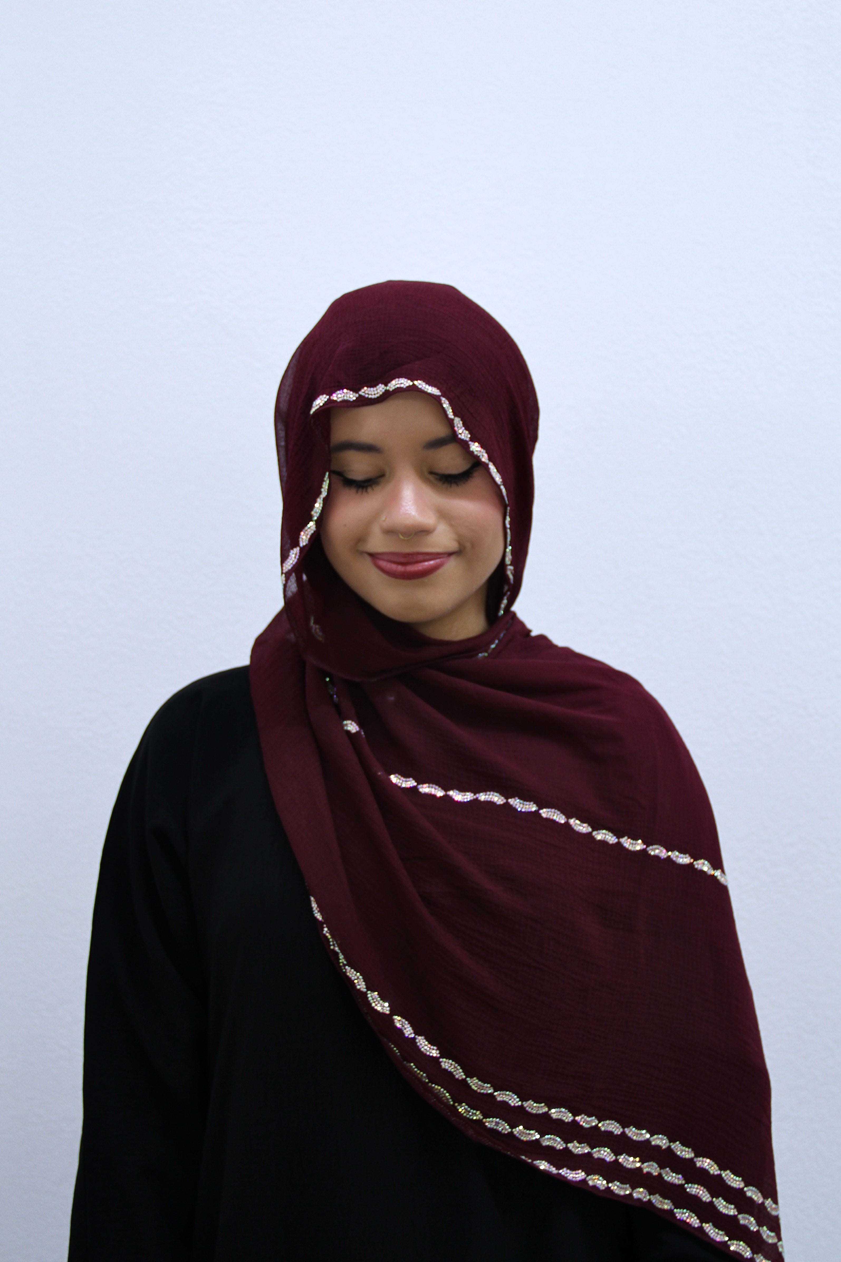 Rhinestone Hijab