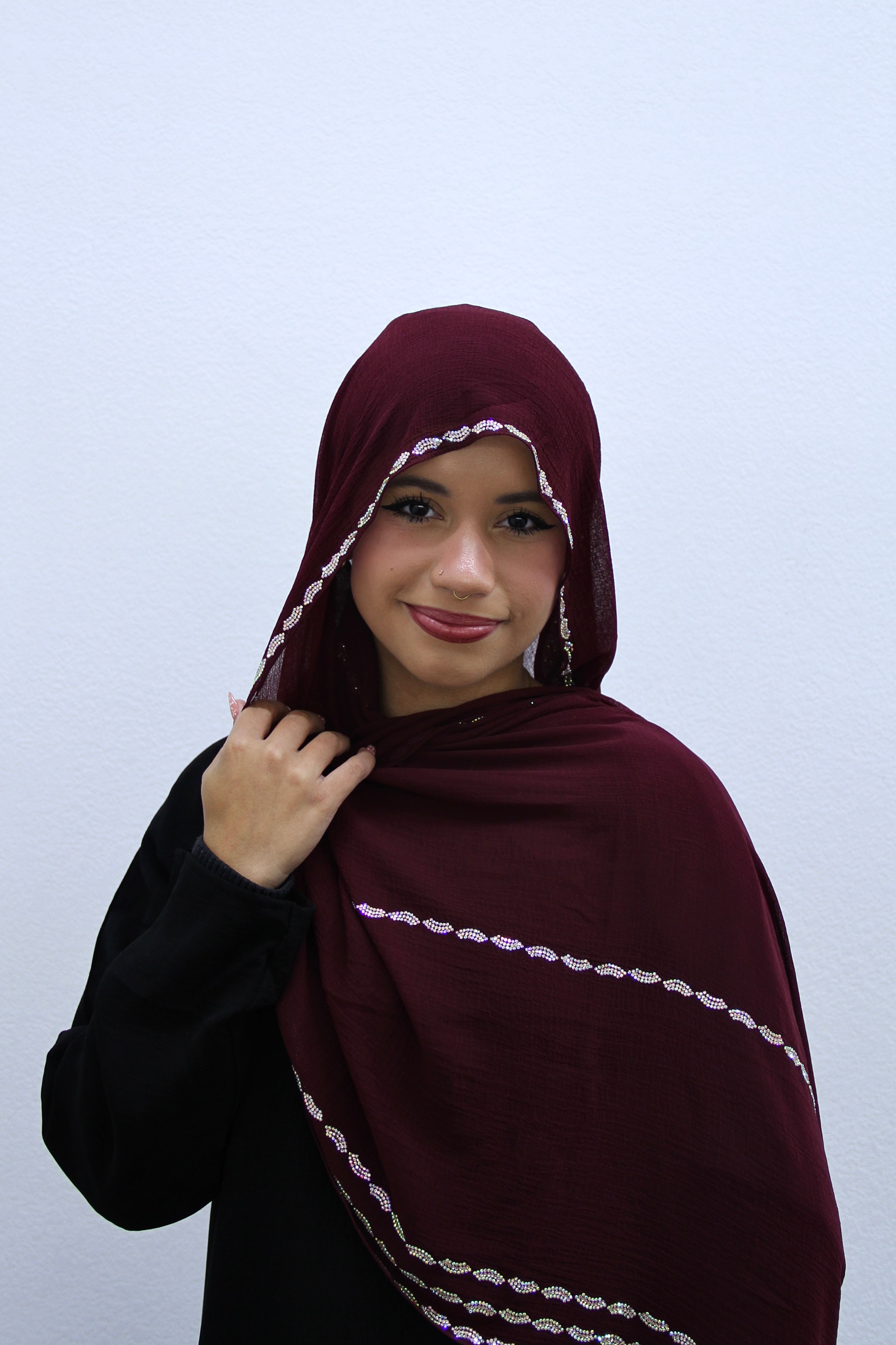 Rhinestone Hijab