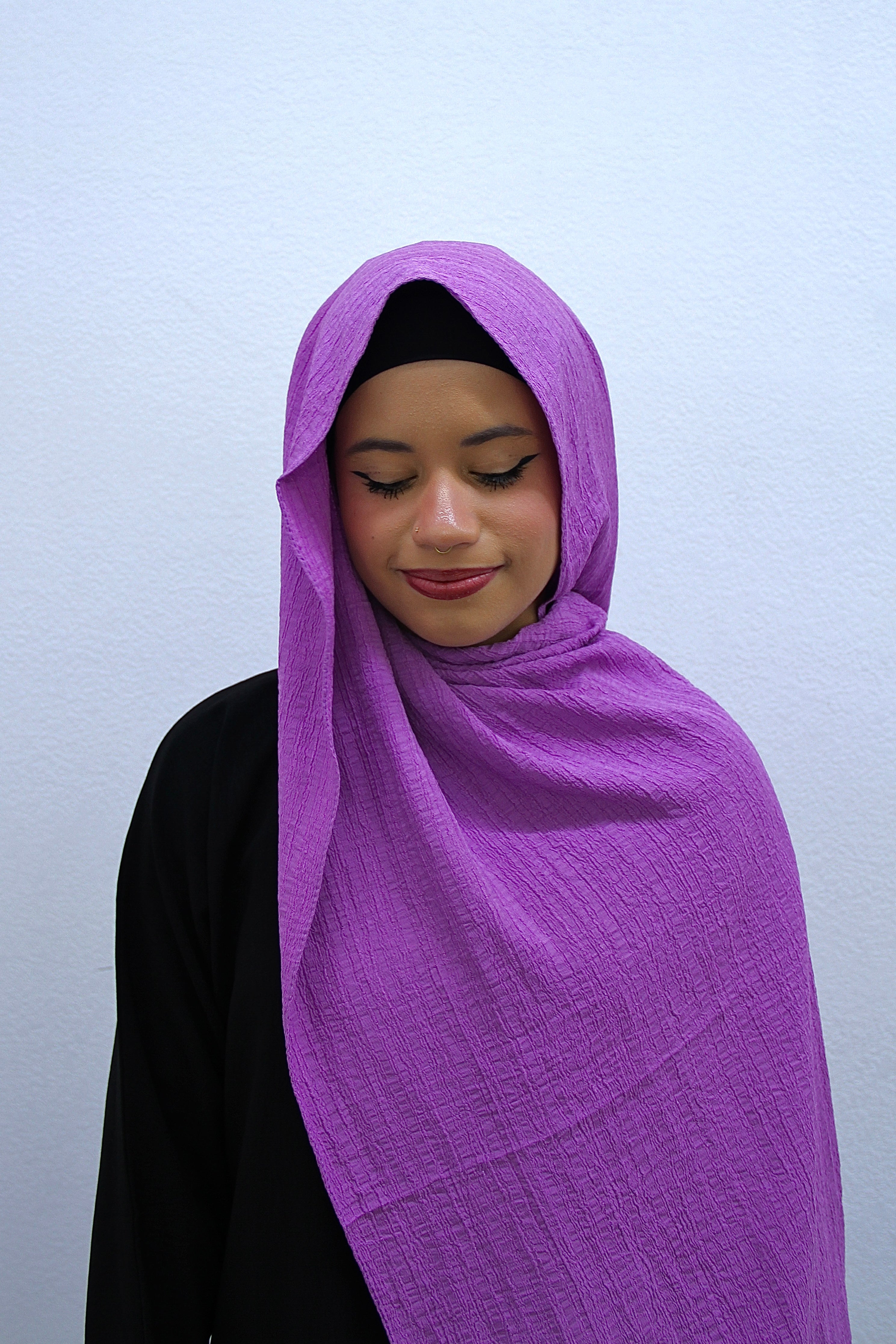 Crinkle Textured Hijab