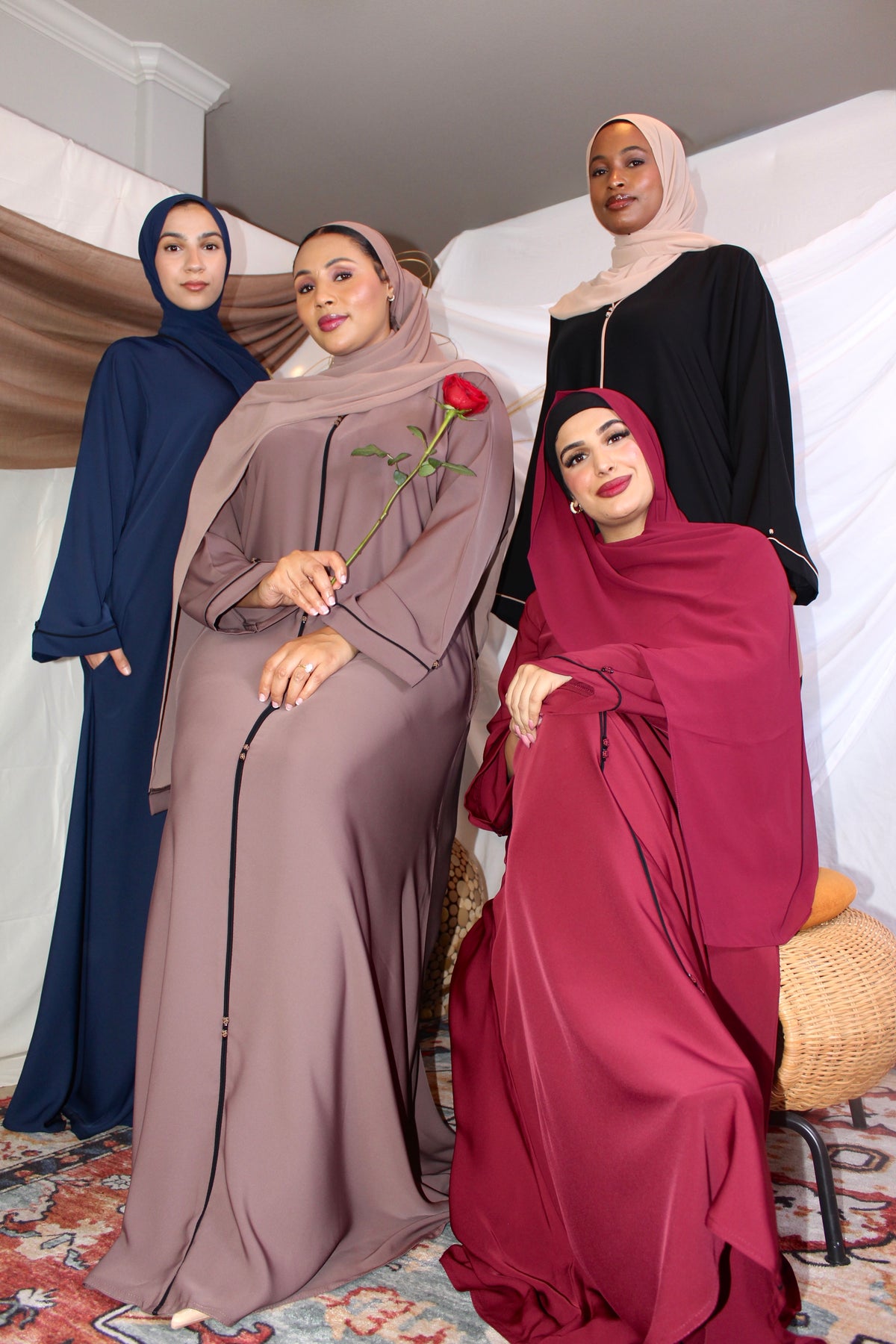 Isha Premium Korean Nida Abaya for Women