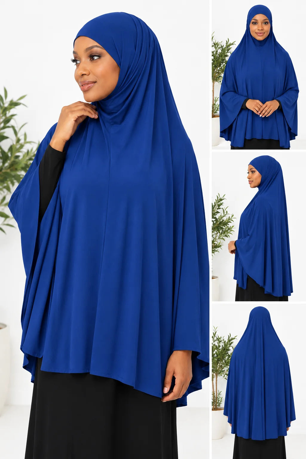 Sleeveless Prayer Hijab – Lightweight Full Coverage Khimar for Salah & Everyday Wear