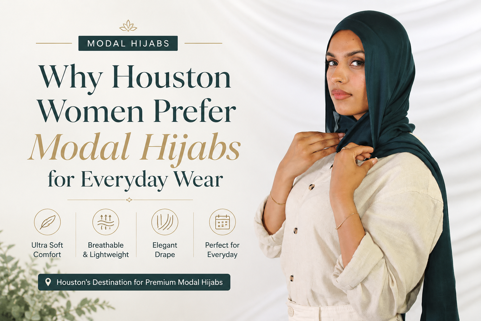 Why Houston Women Prefer Modal Hijabs for Everyday Wear