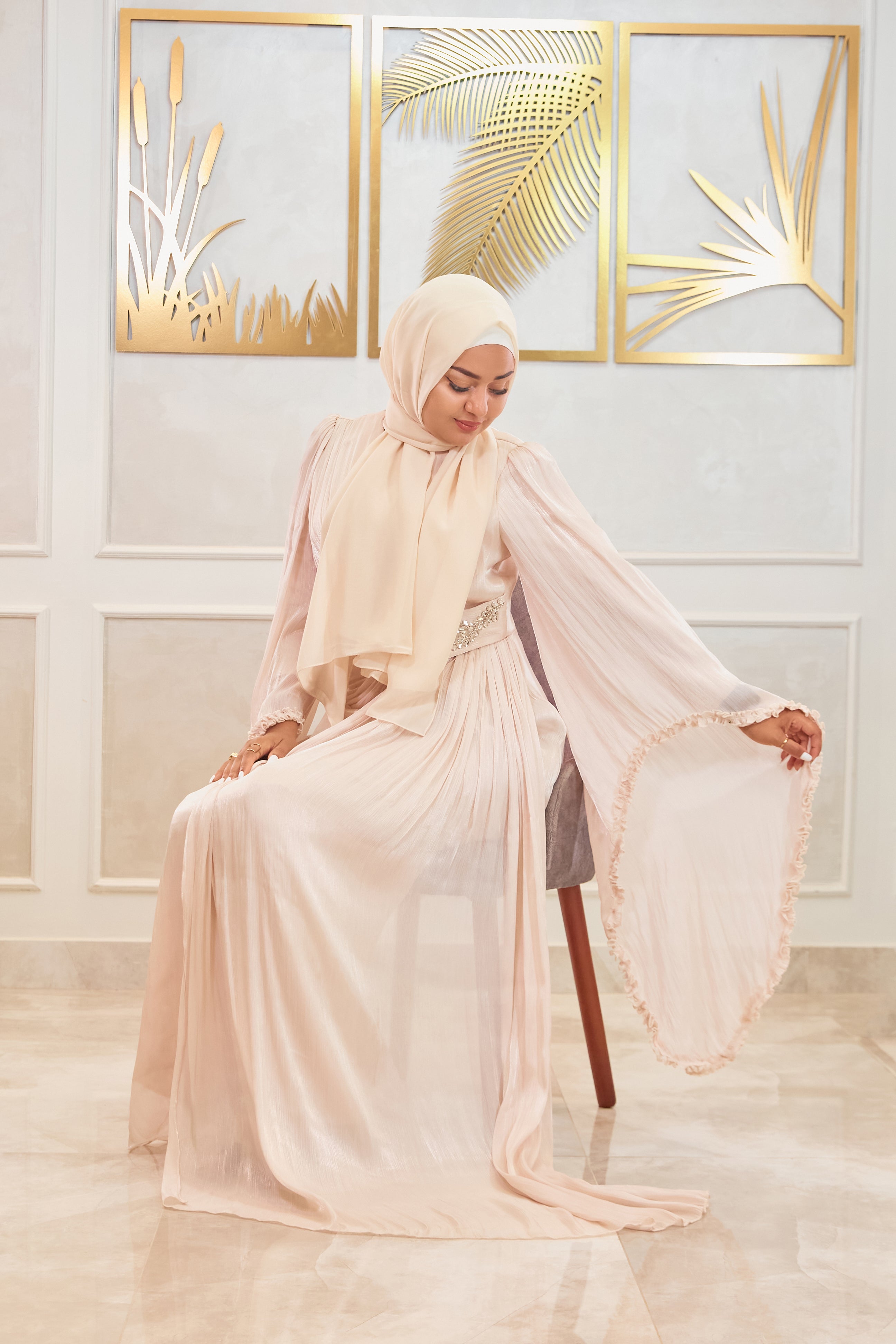 Abiha Organza Dress