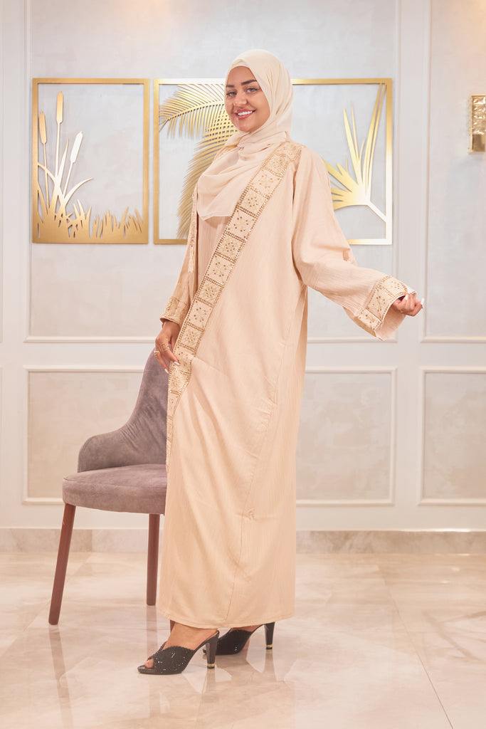 Minhal 2 piece Abaya