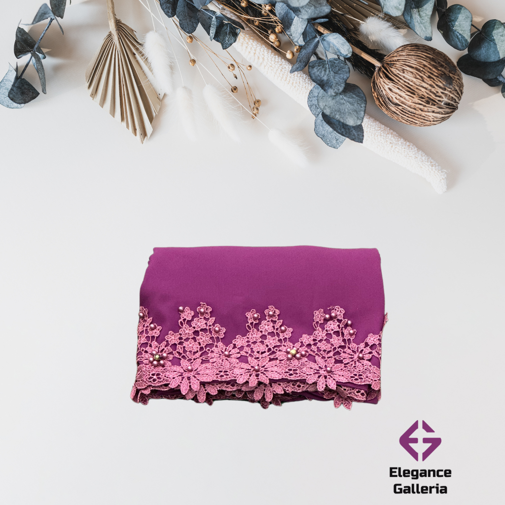 Lace Flower Hijab