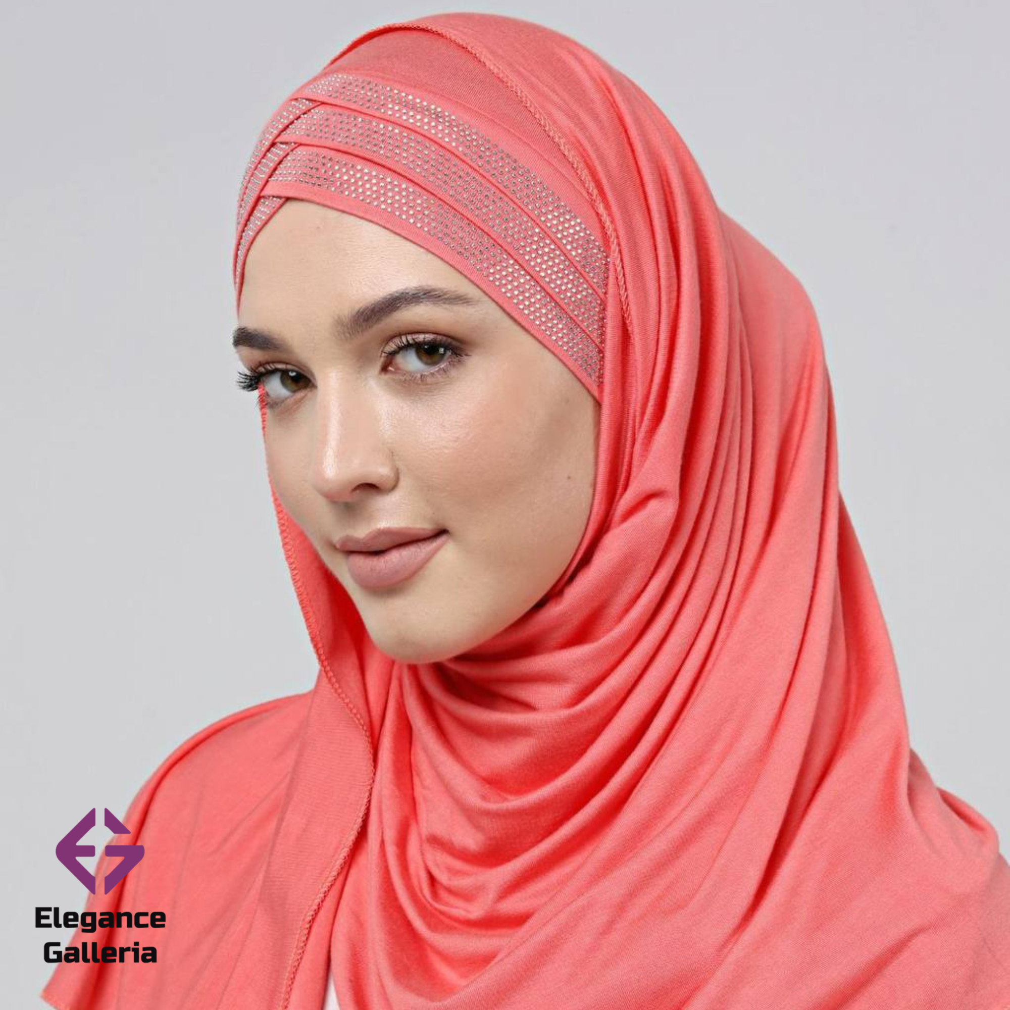 Embellished Stone Layer Hijab