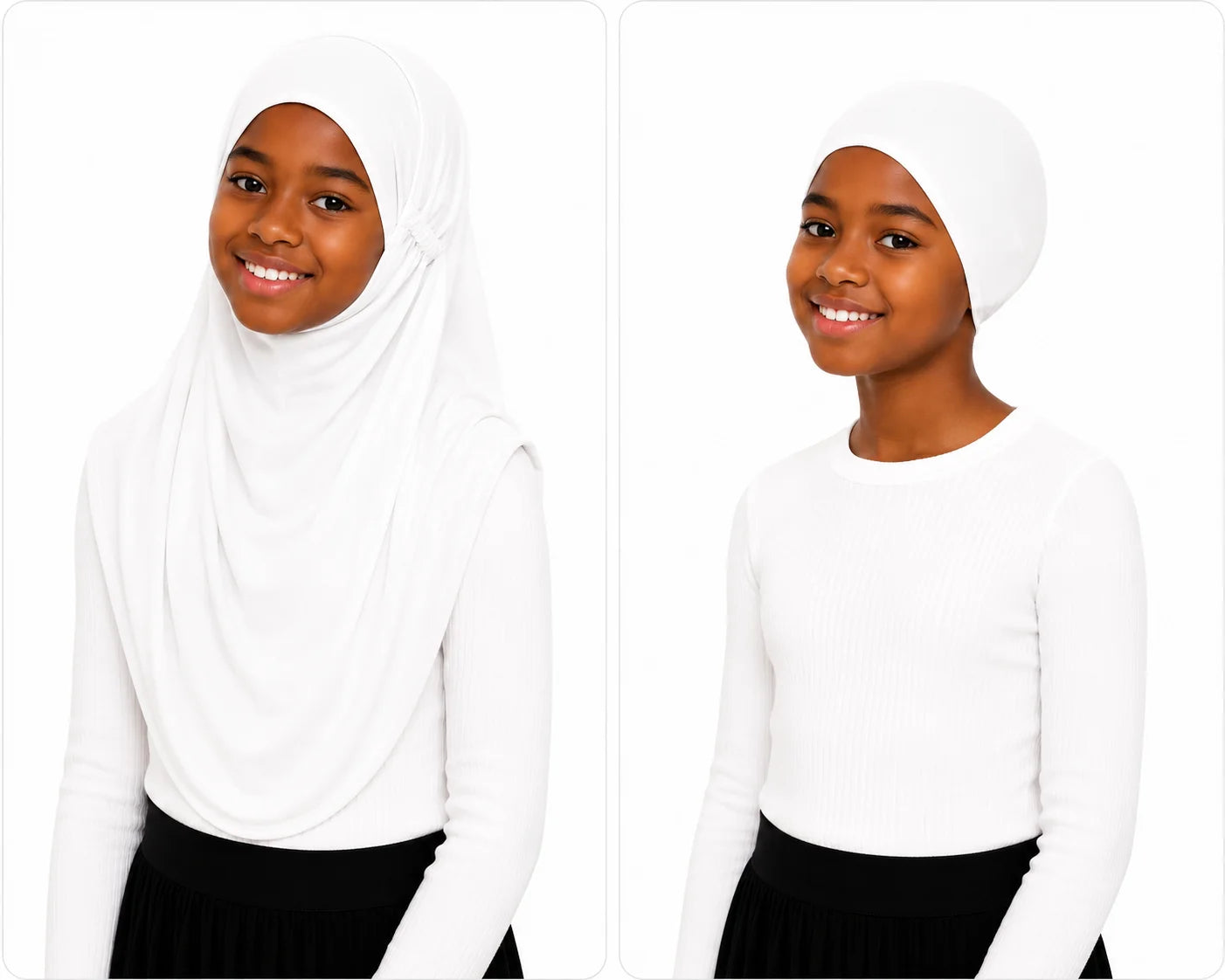 Two Piece Kids Hijab