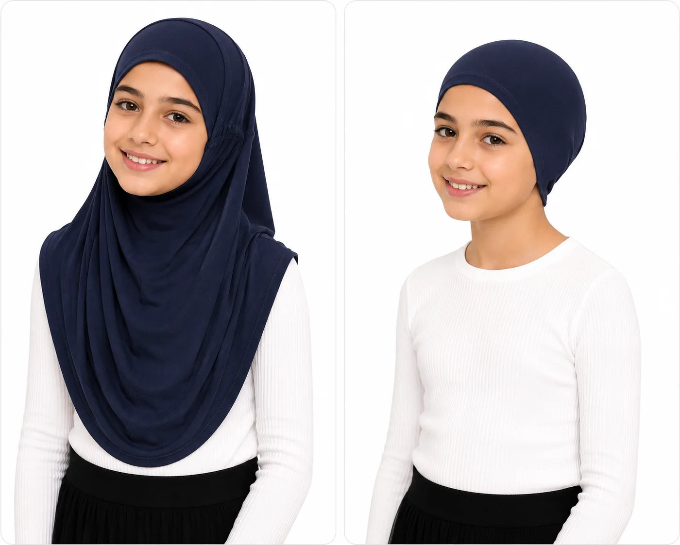Two Piece Kids Hijab