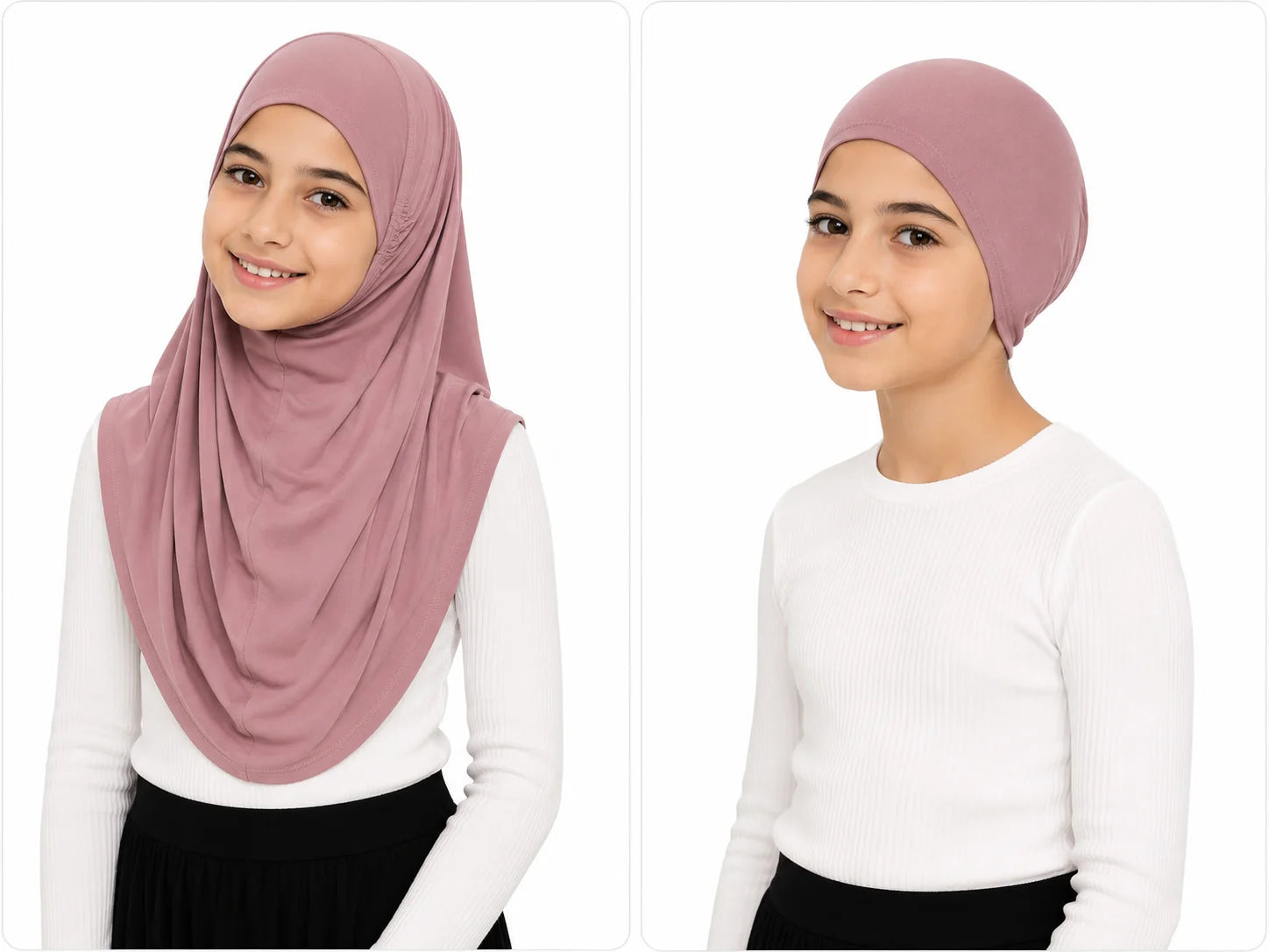 Two Piece Kids Hijab