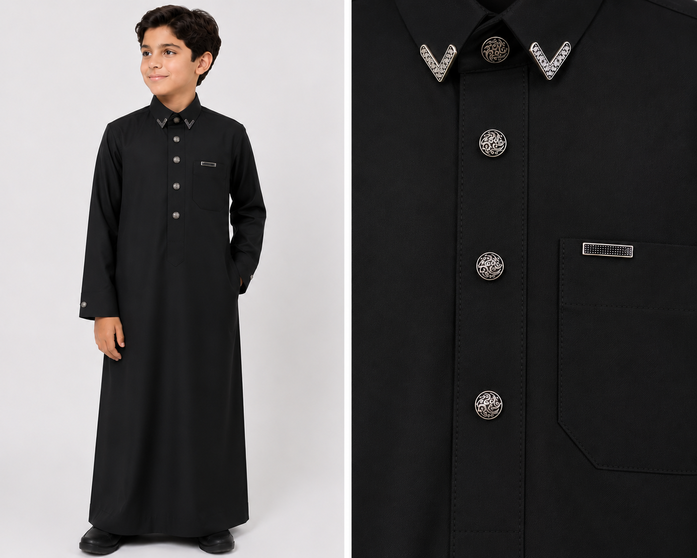 Qatari Style Kids Thobe