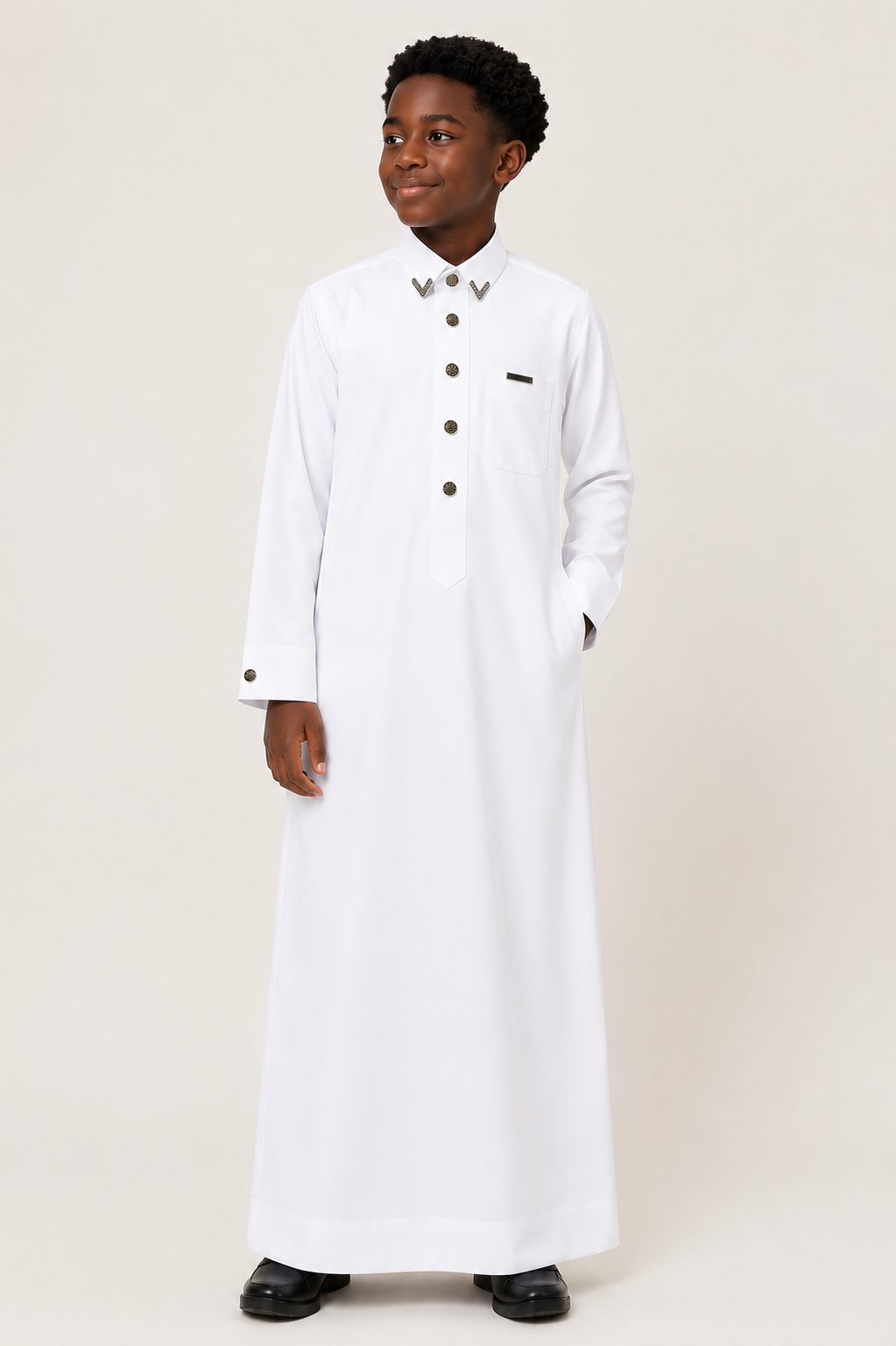 Qatari Style Kids Thobe