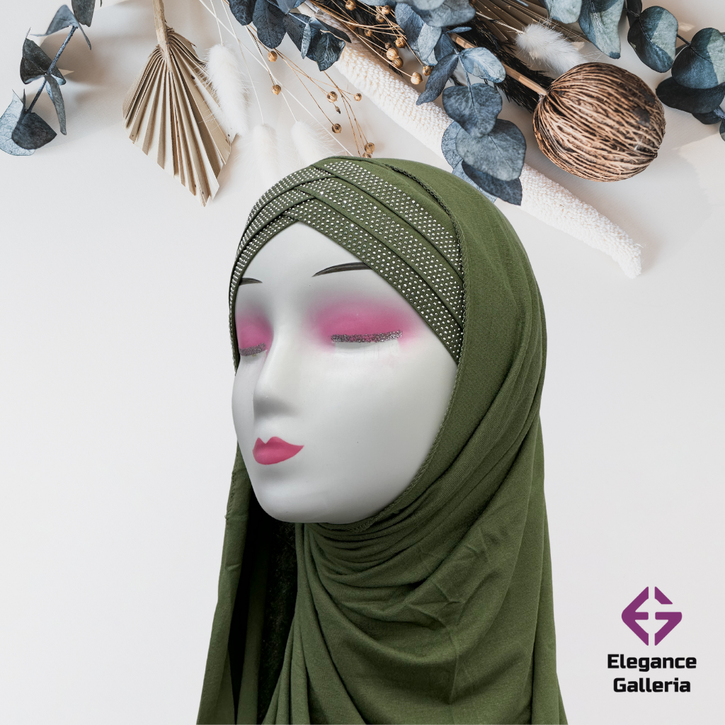 Embellished Stone Layer Hijab