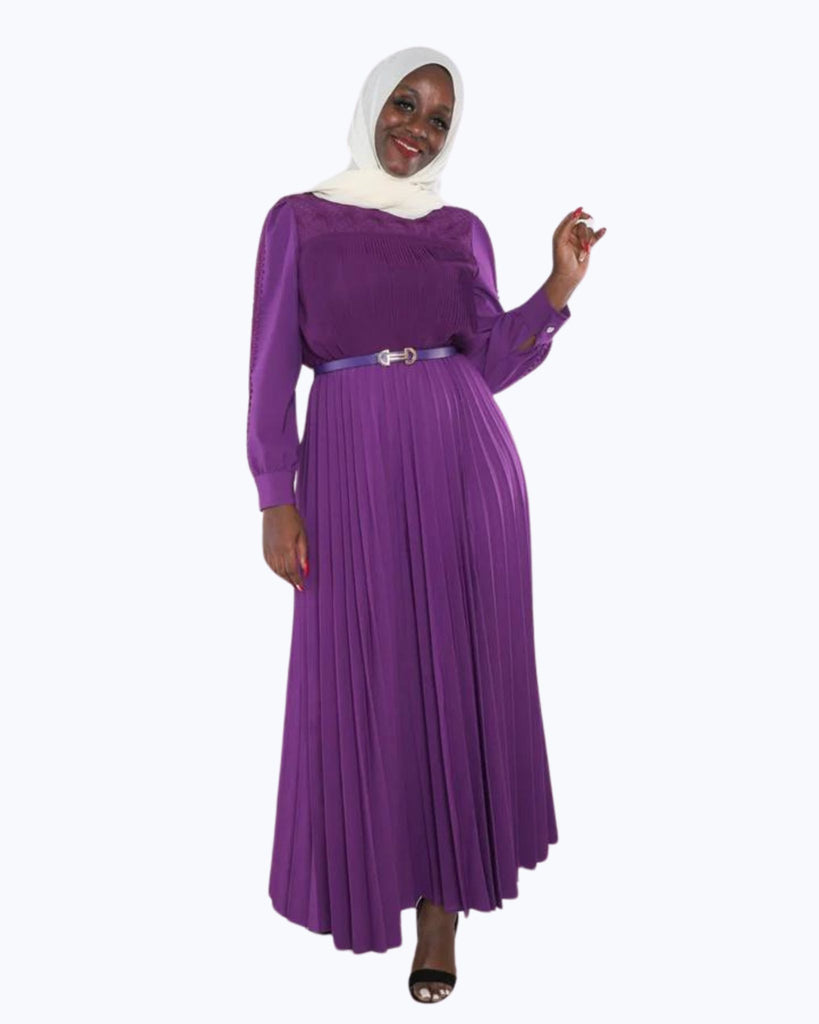 EG Majestic Pleated Dress