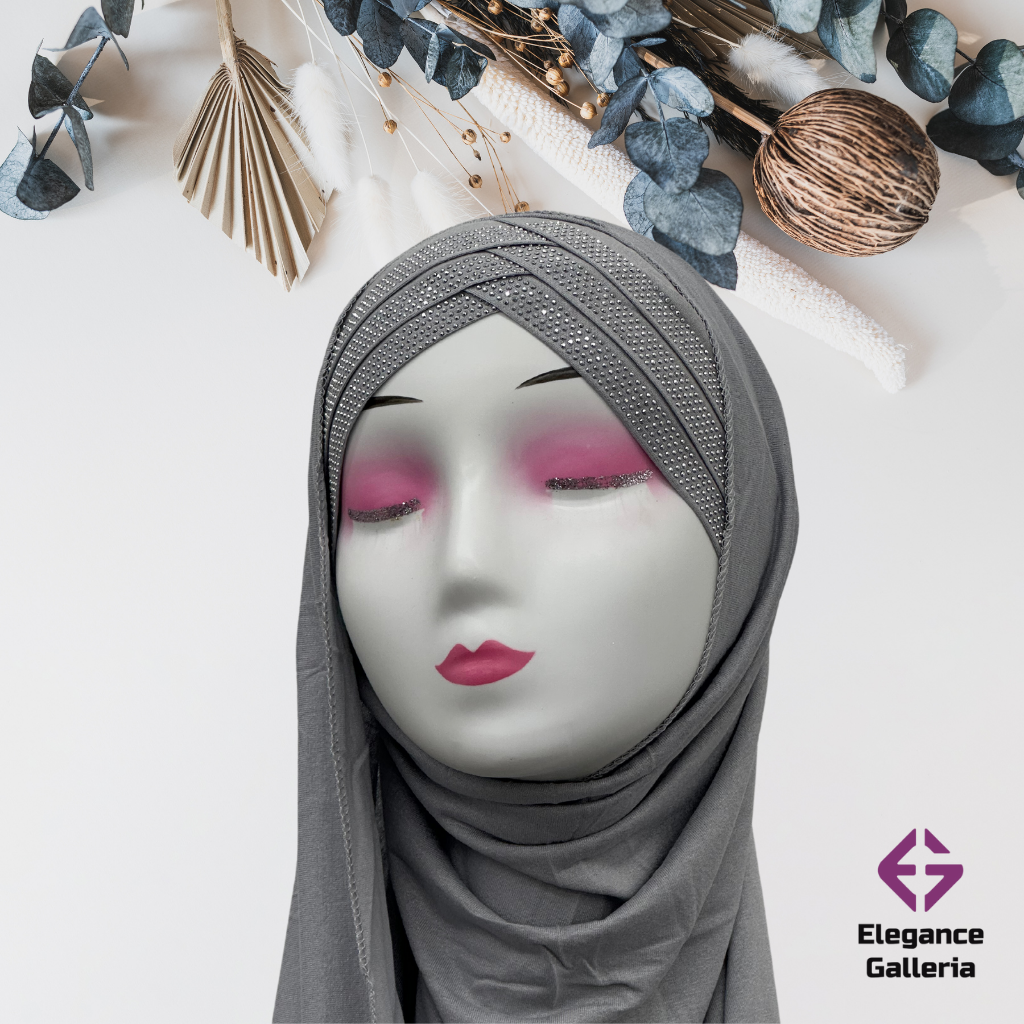 Embellished Stone Layer Hijab
