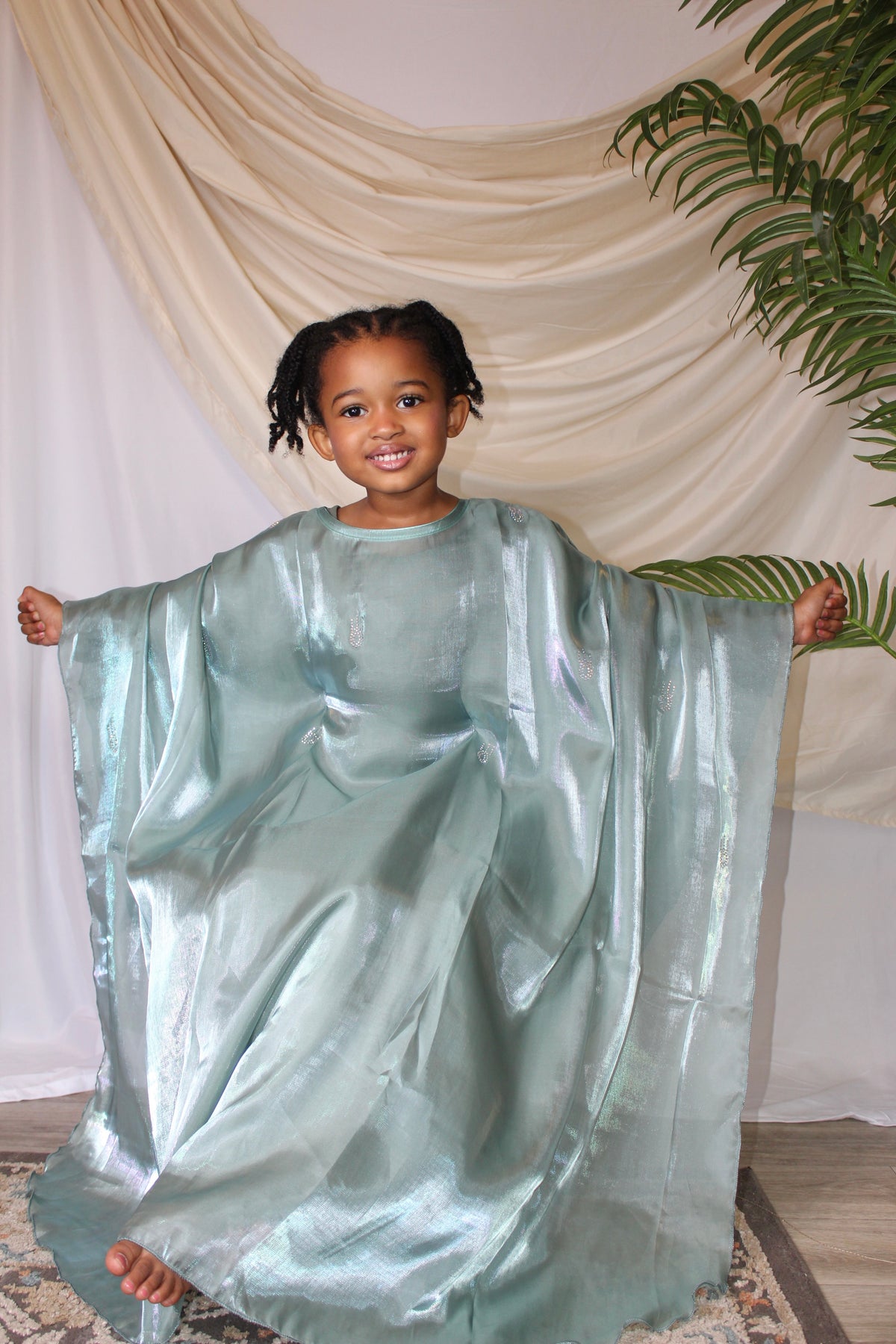 Ayrah Kids lightweight Farasha abaya for formal celebrations