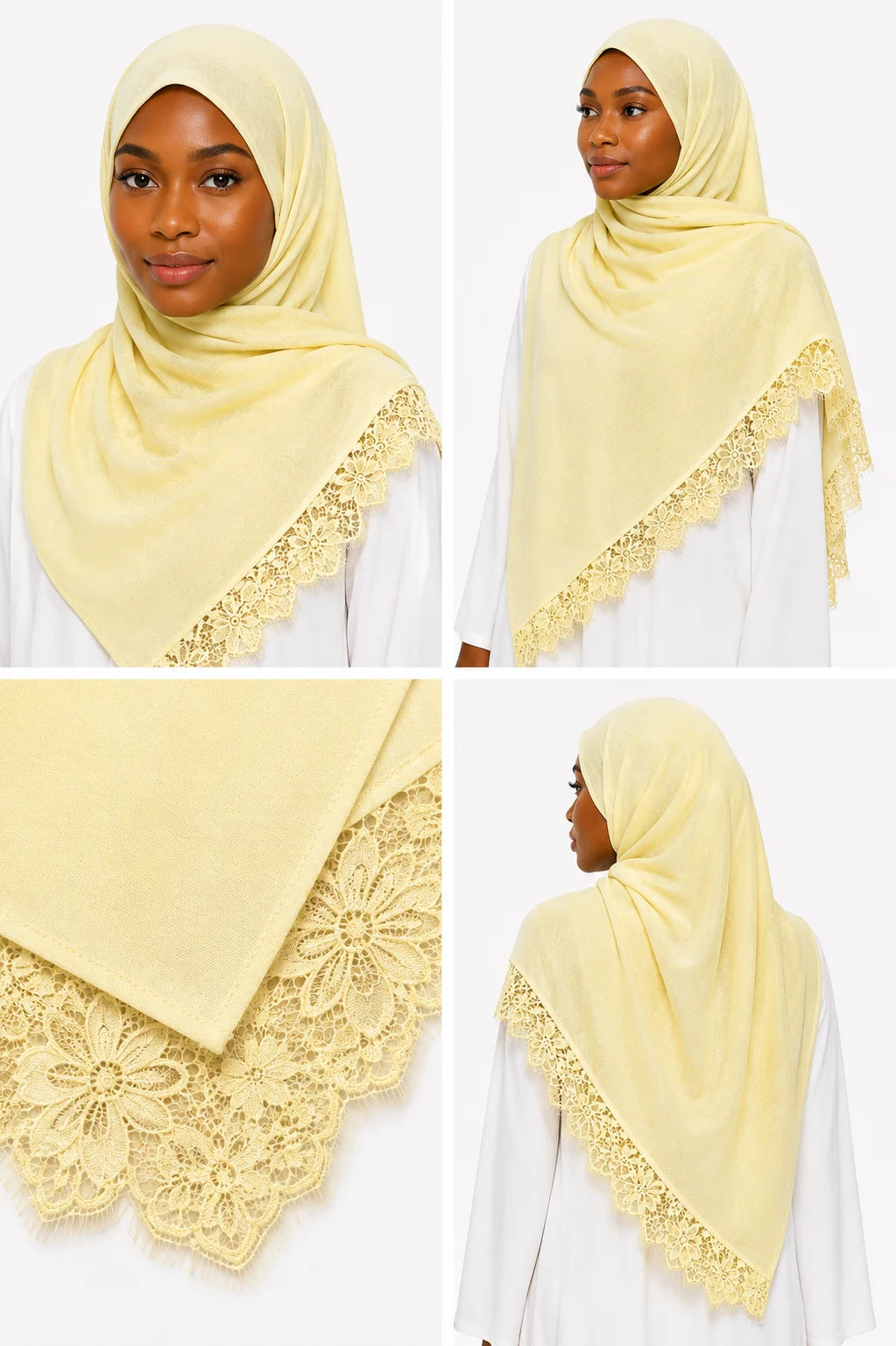 Laced Modal Hijab