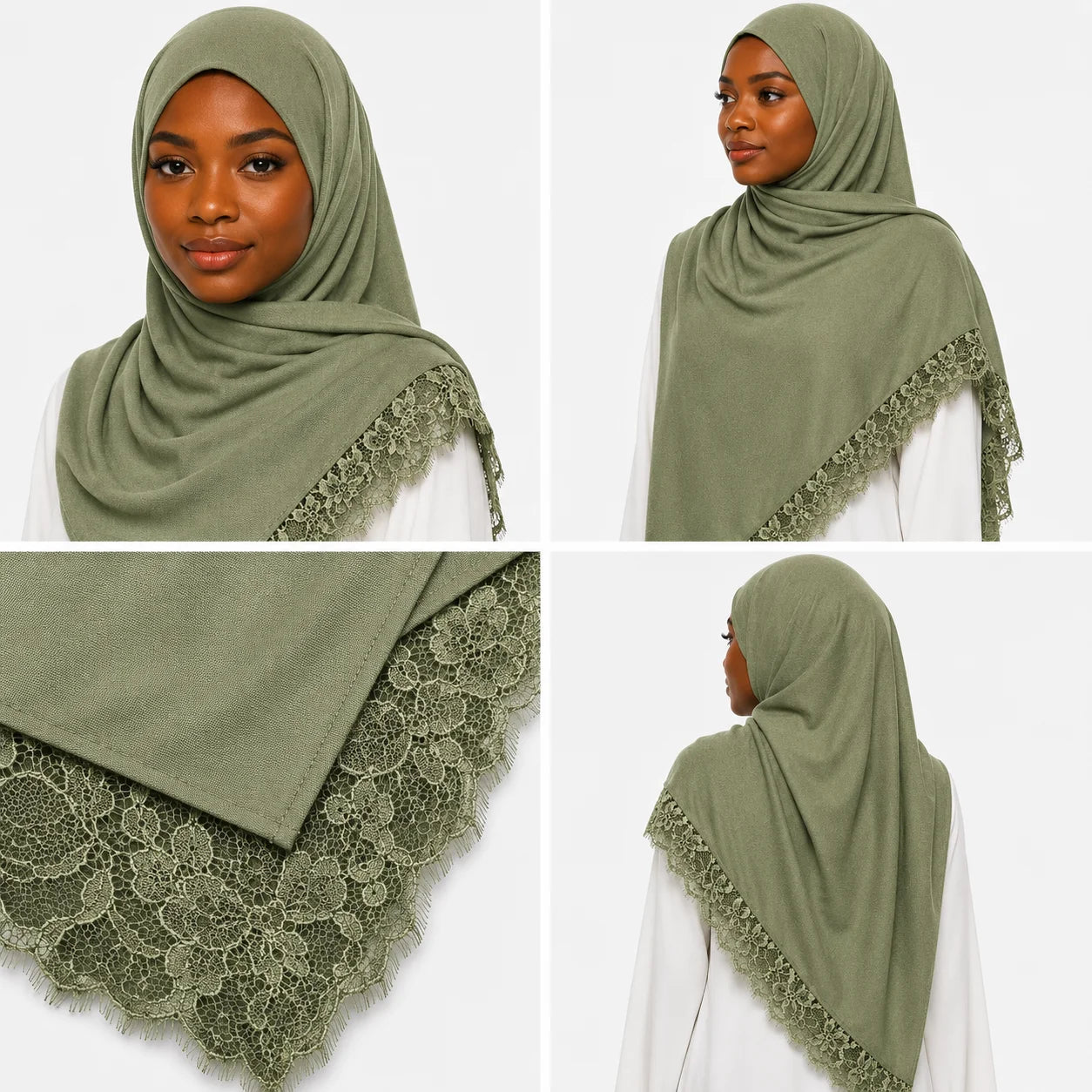 Laced Modal Hijab