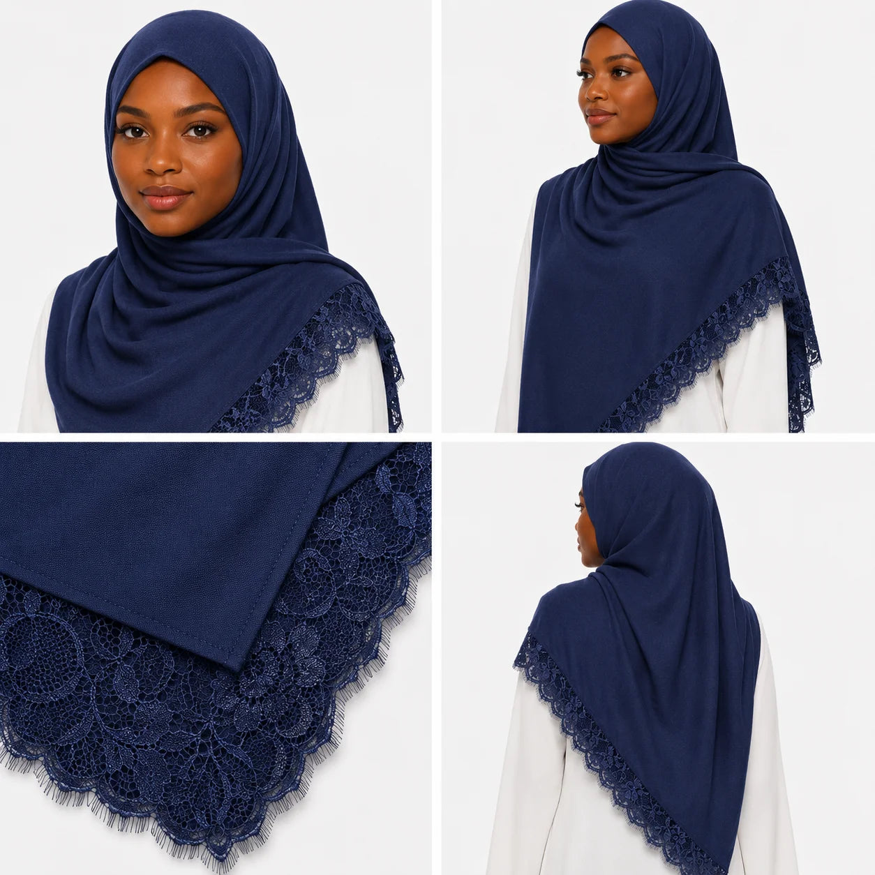 Laced Modal Hijab