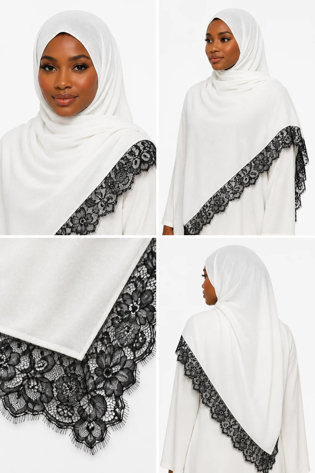 Laced Modal Hijab