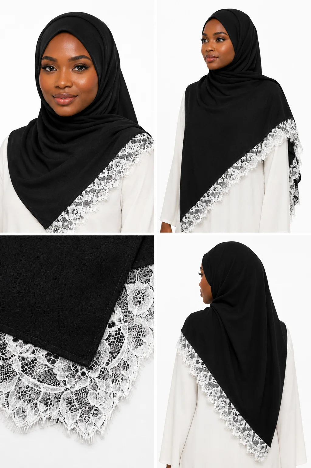 Laced Modal Hijab