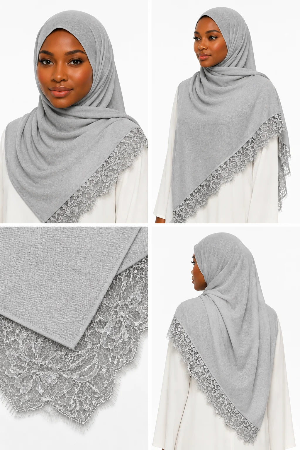 Laced Modal Hijab