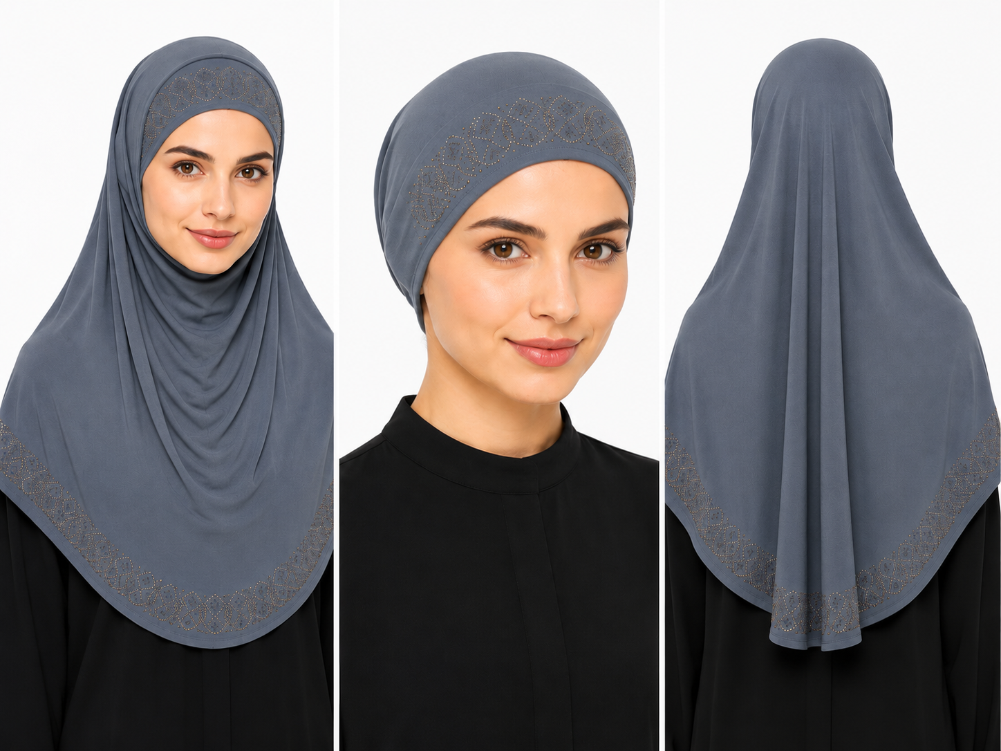 Two-Piece Fixed Hijab