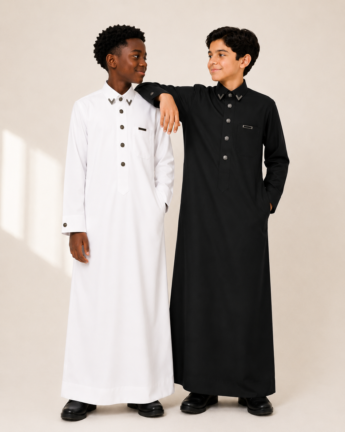 Qatari Style Kids Thobe