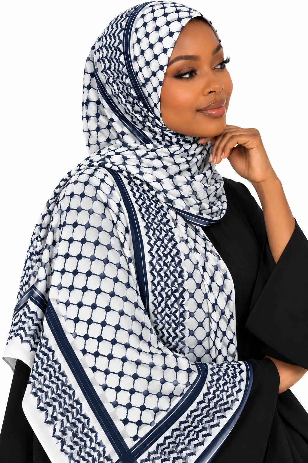 Keffiyeh Print Modal Hijab