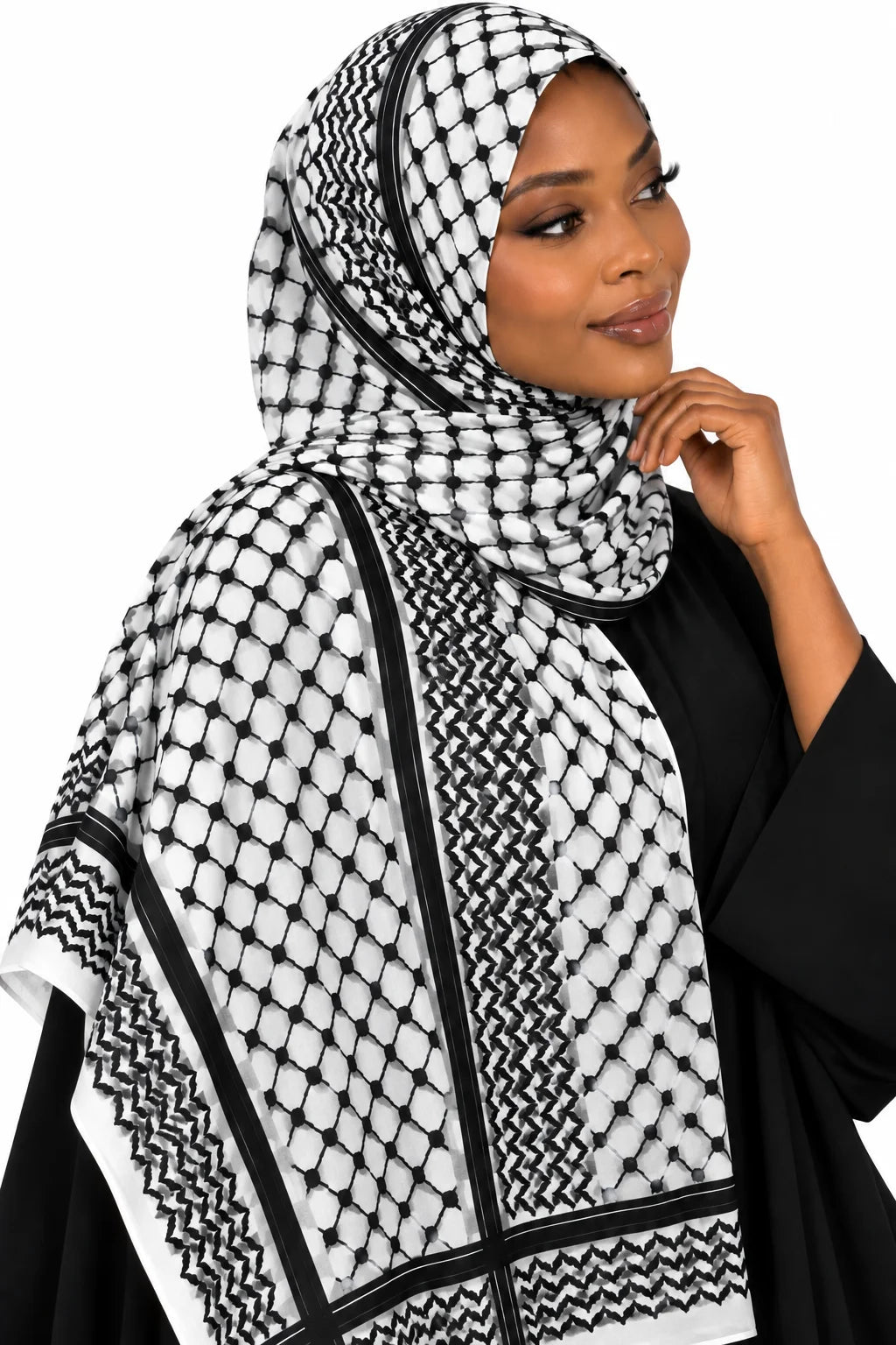 Keffiyeh Print Modal Hijab