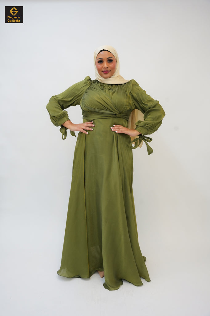 Liana Organza Dress – A Subtle Spin on Sheer Elegance