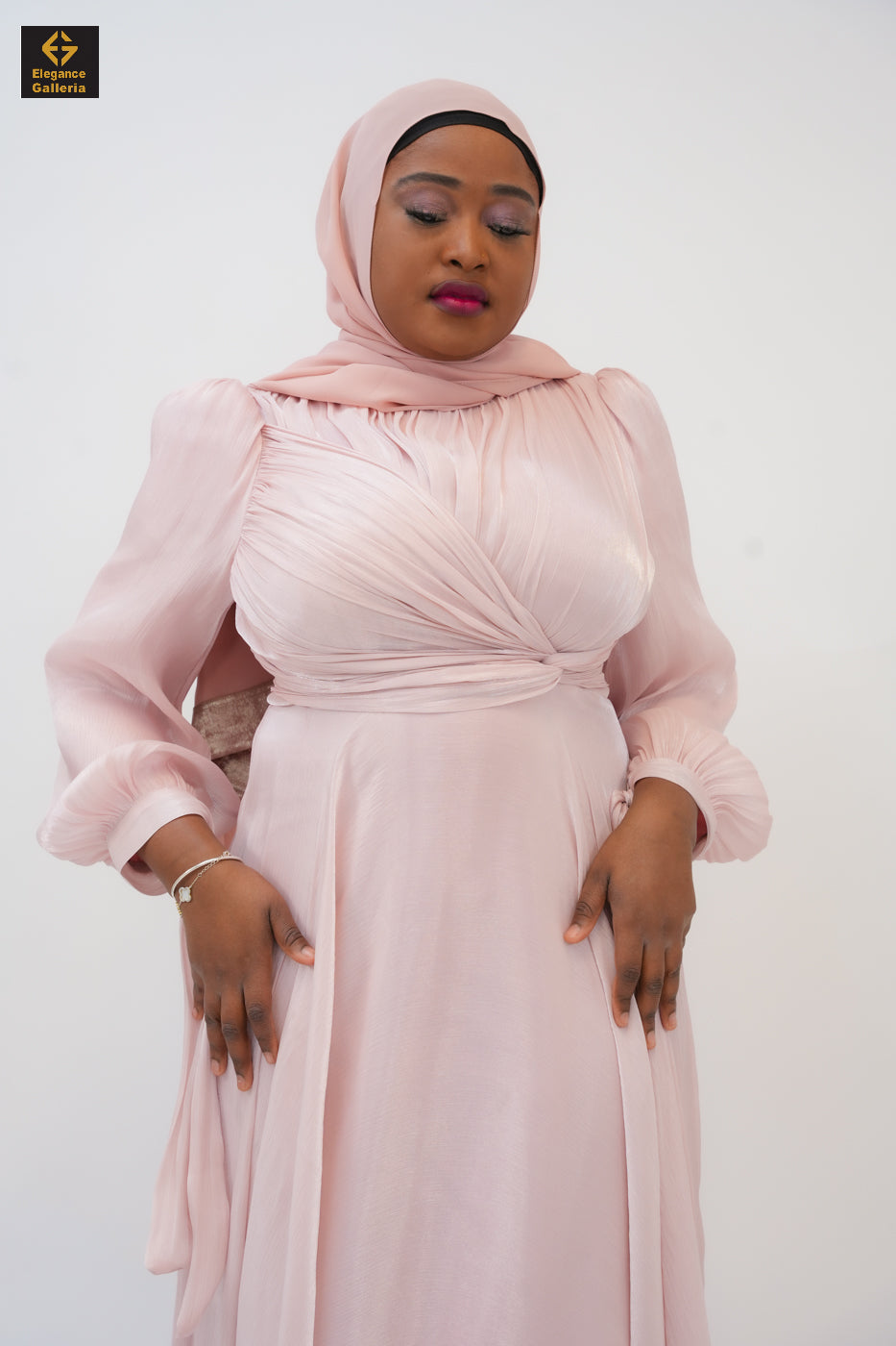 Nasariya Organza Dress – A Subtle Spin on Sheer Elegance