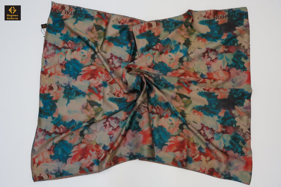 Elegant Digital Print Hijab – Soft, Lightweight & Stylish
