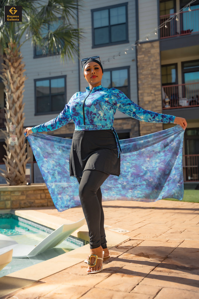 Blue Mirage – Full Modest Swimwear Collection